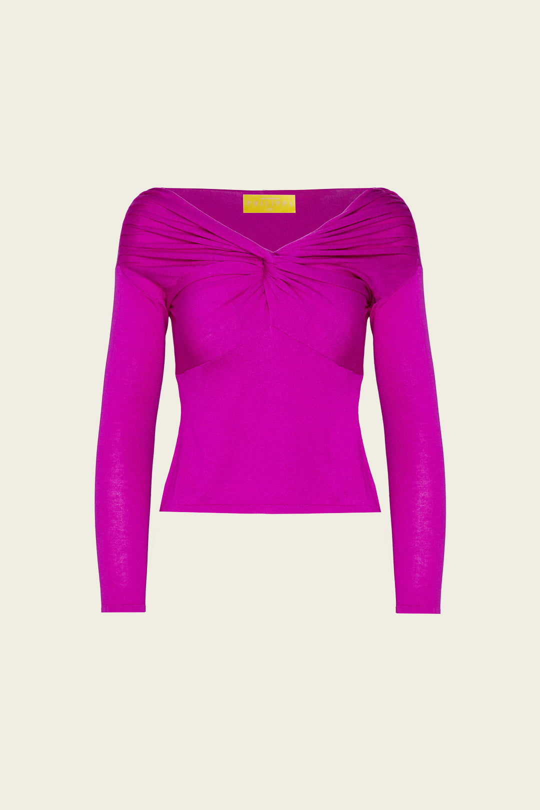 DANIELA DARK MAGENTA SWEATER