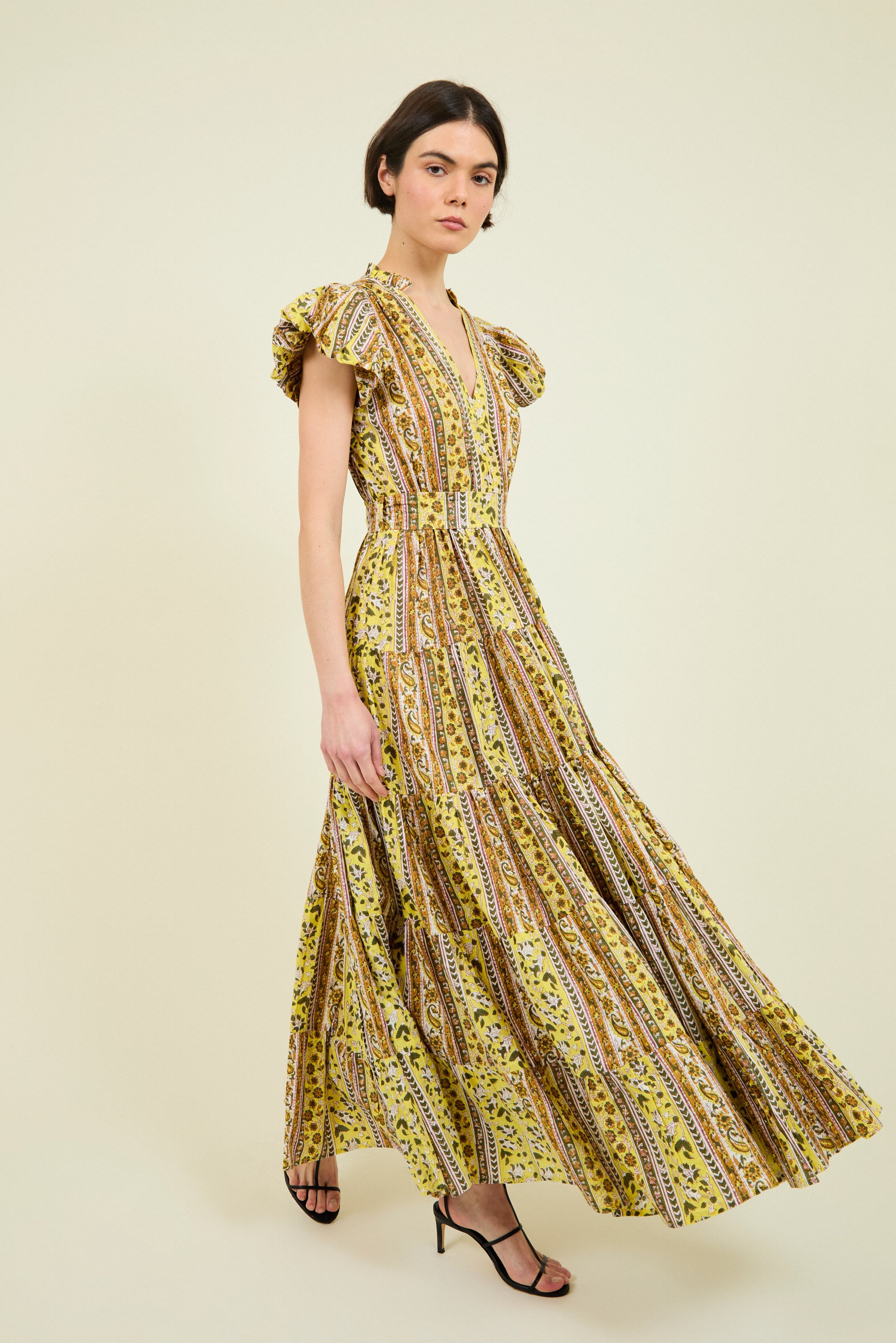 VESTIDO LEA AMARILLO