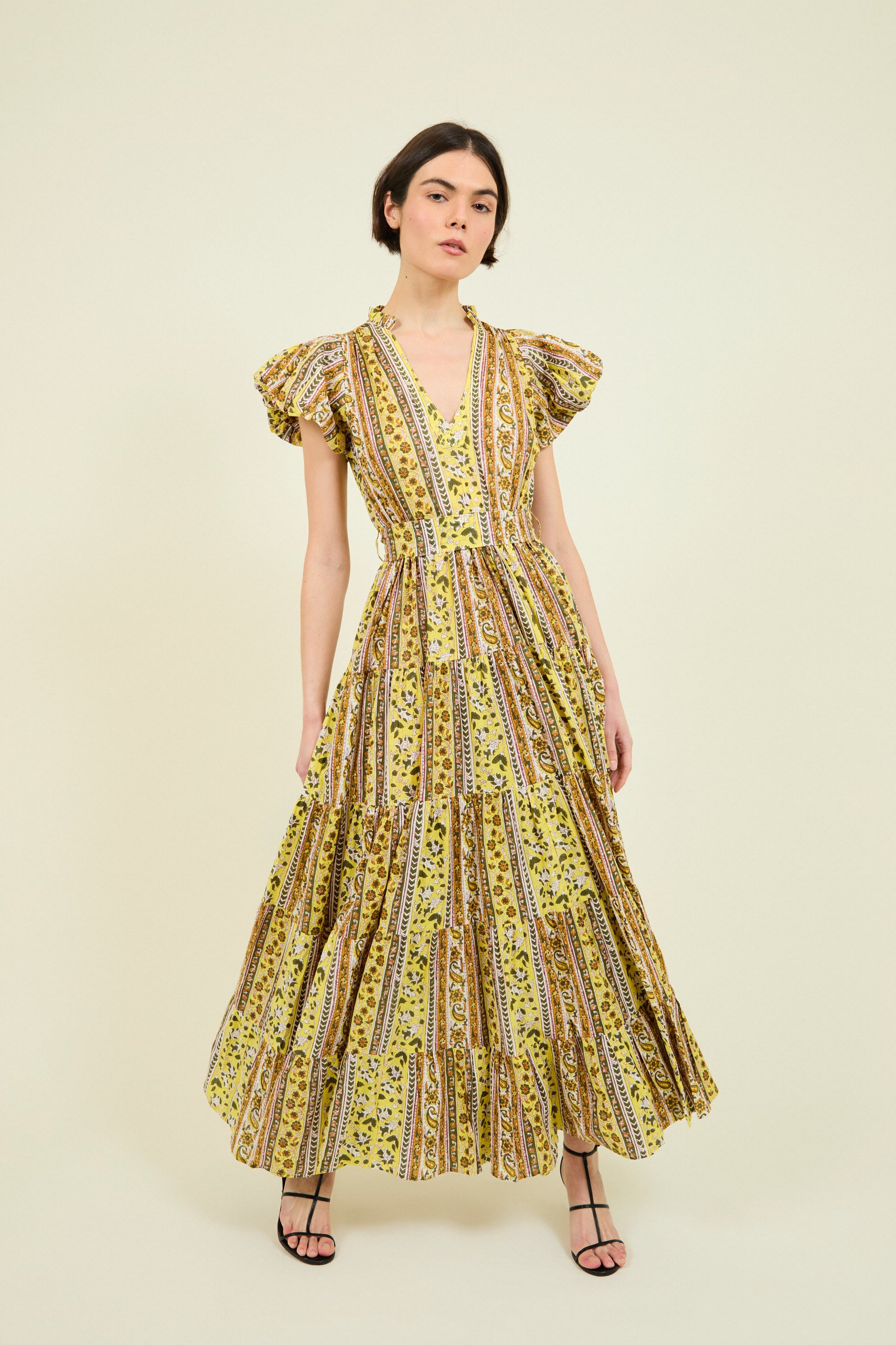 VESTIDO LEA AMARILLO