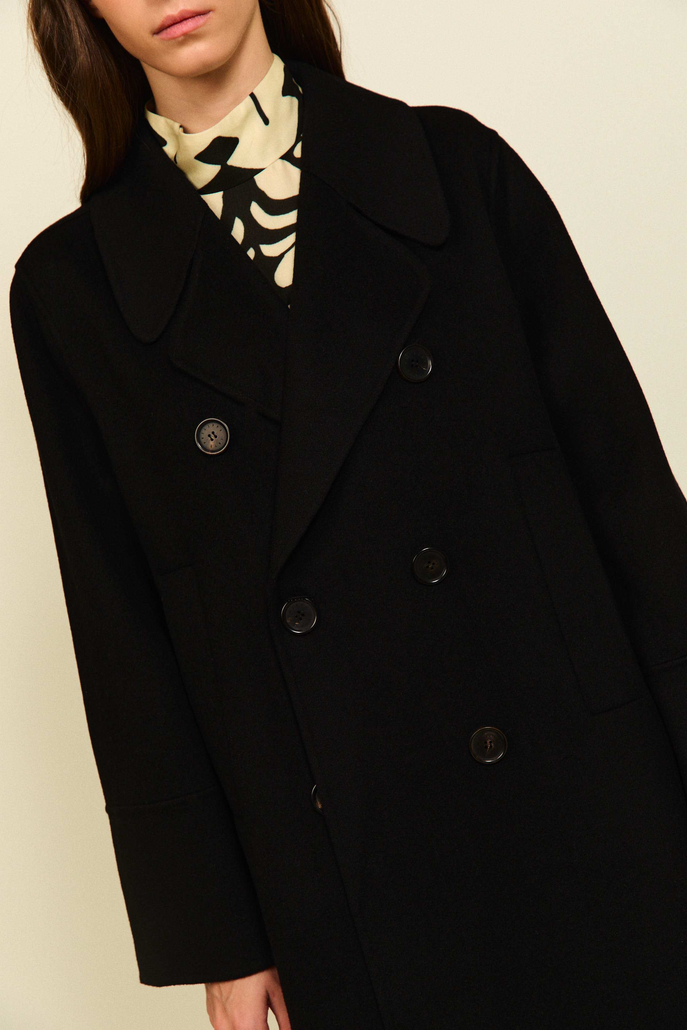 ABRIGO SAMANTHA NEGRO