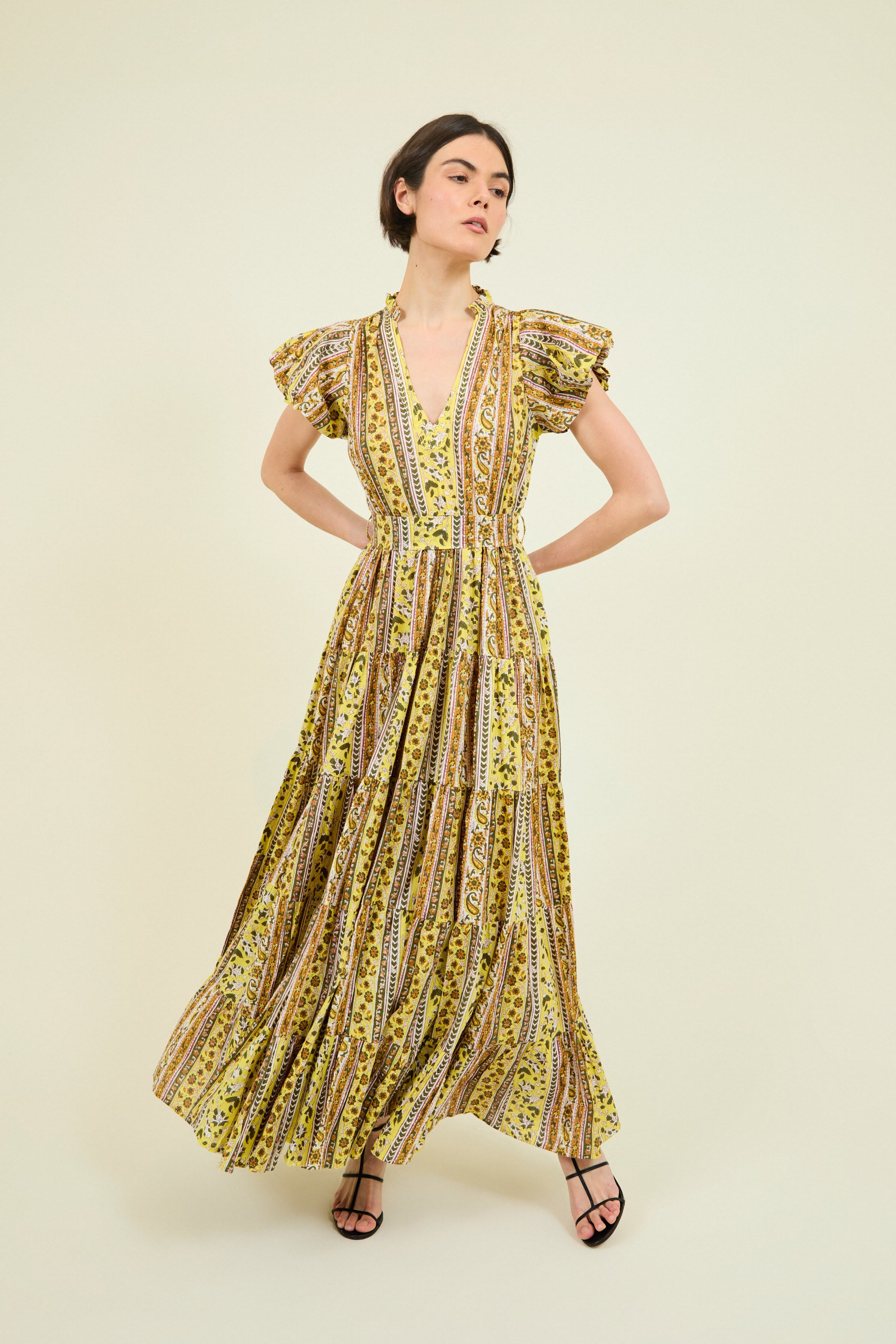 VESTIDO LEA AMARILLO