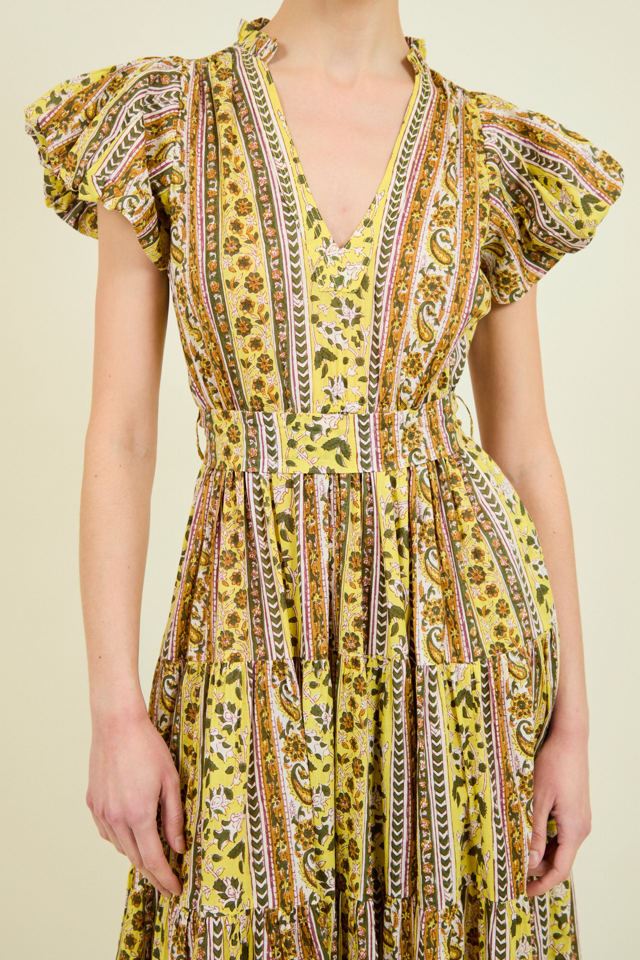 VESTIDO LEA AMARILLO