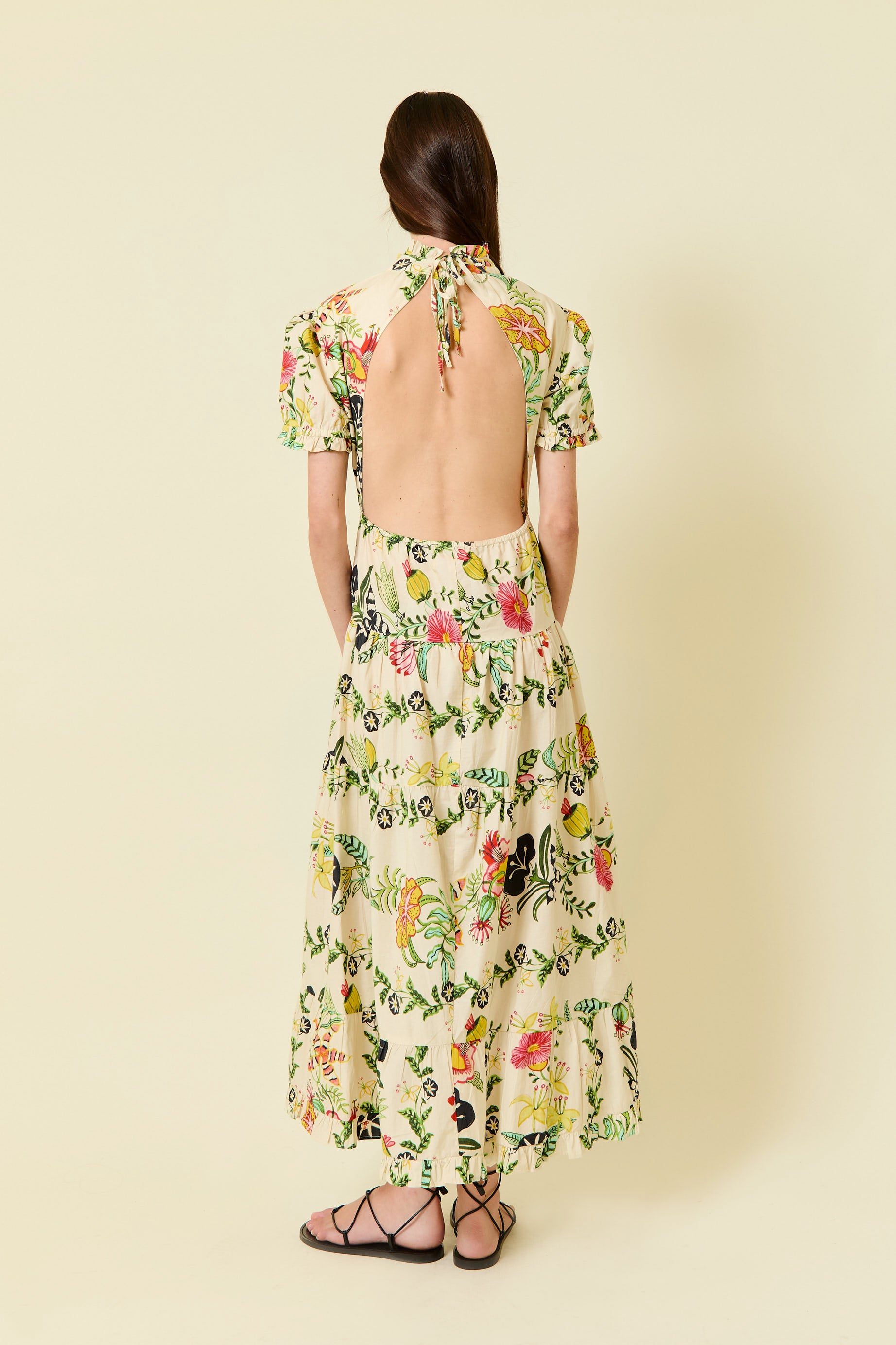 DALIA OPEN BACK DRESS
