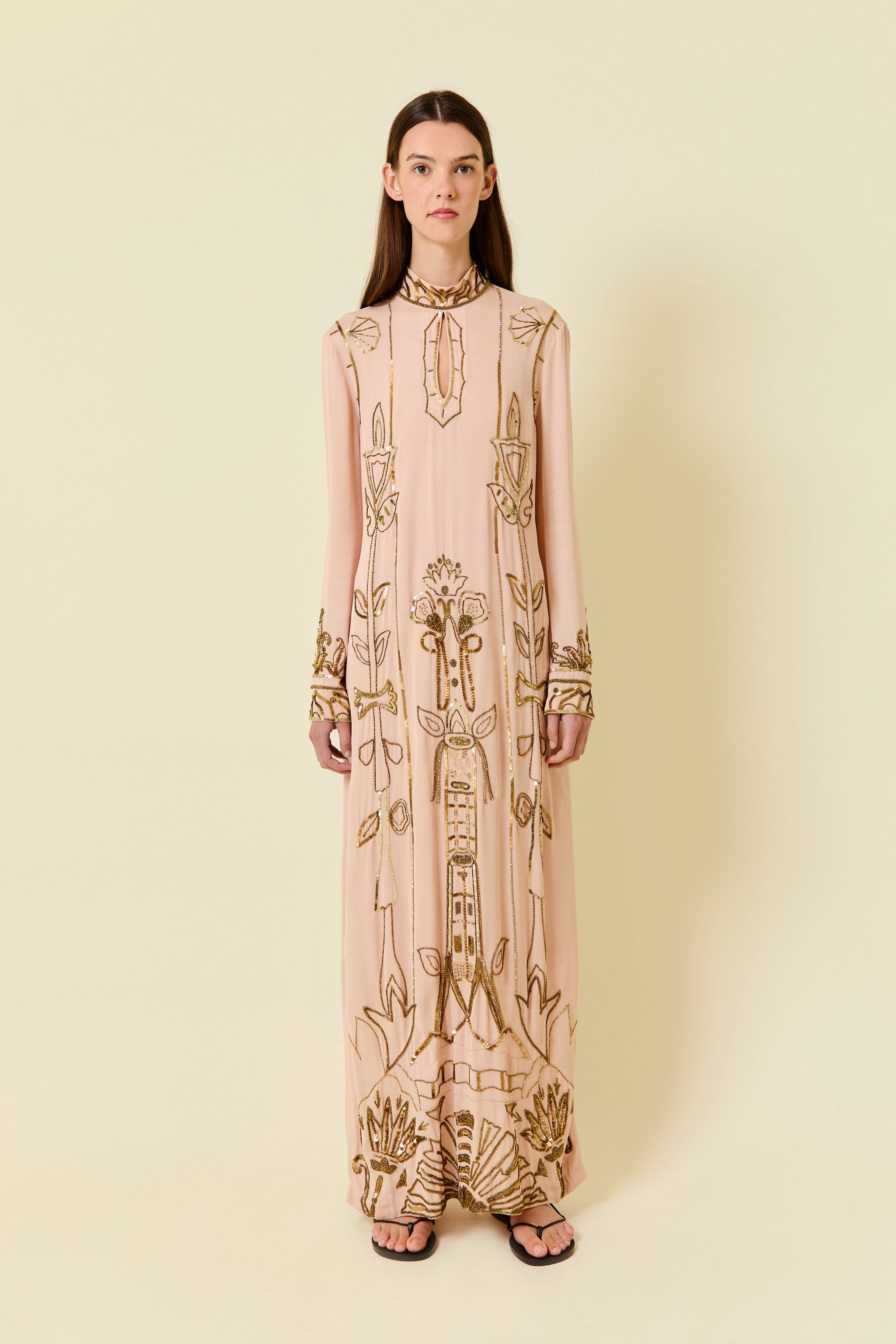 VERODE NUDE DRESS