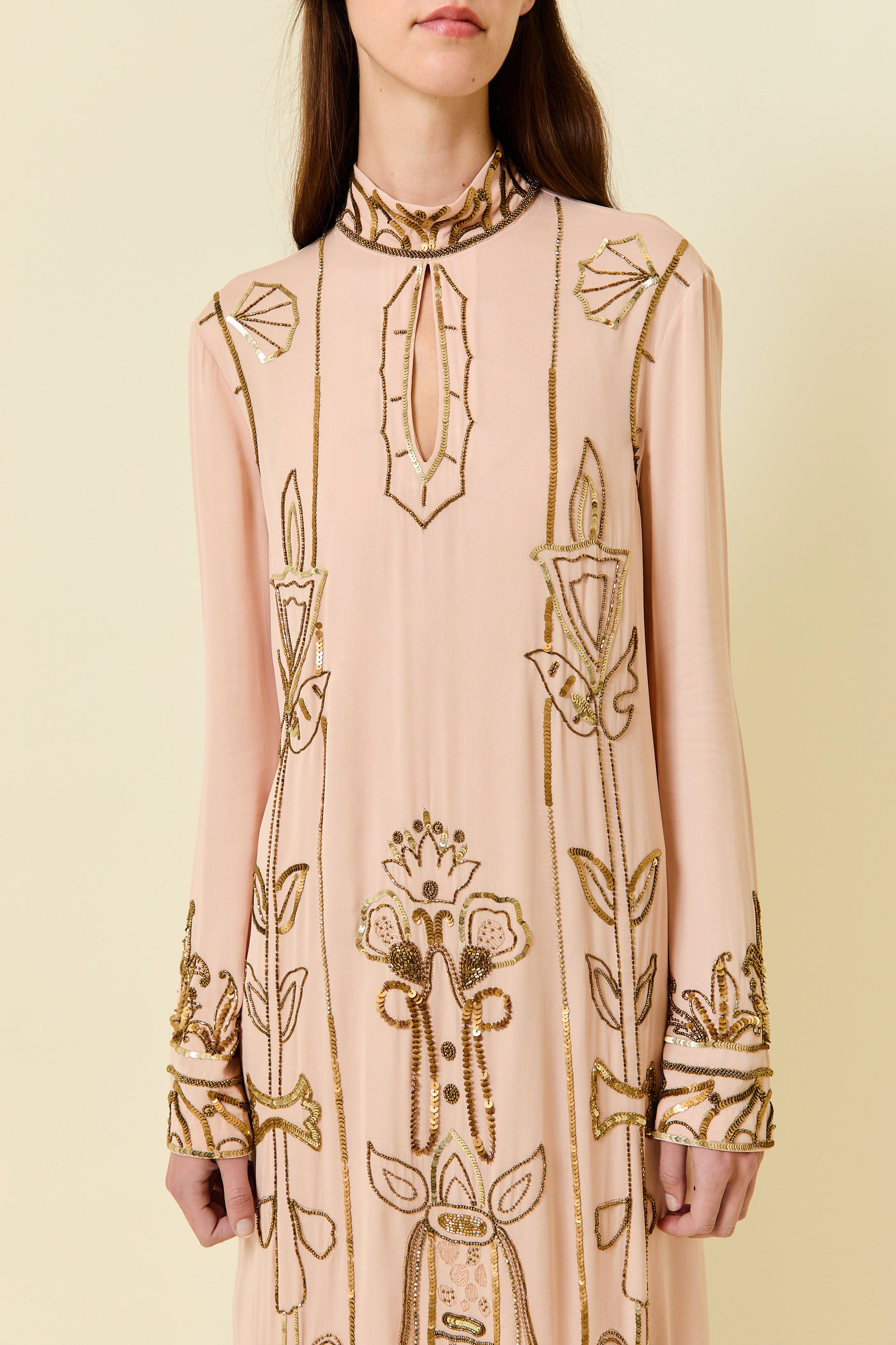 VERODE NUDE DRESS
