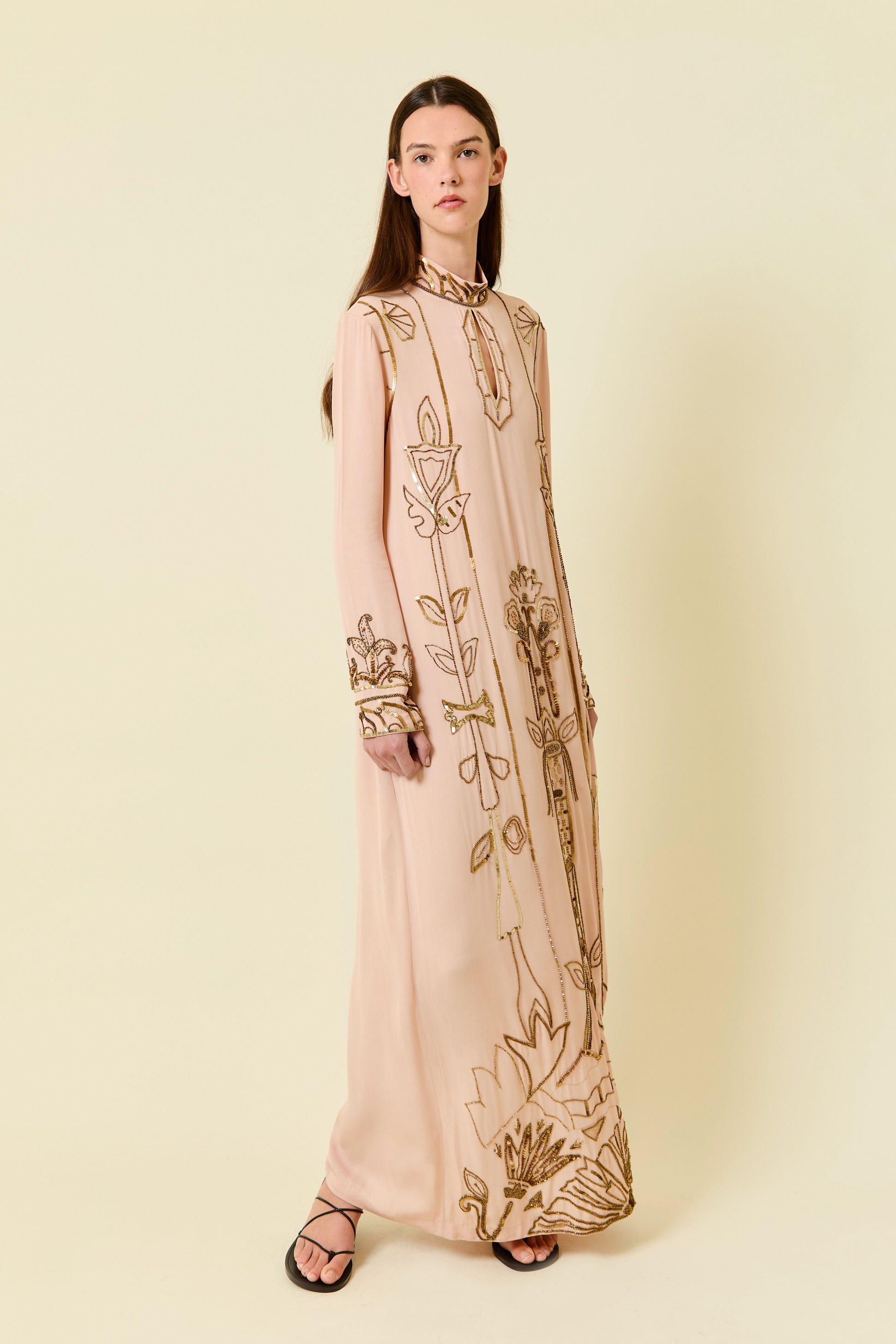 VERODE NUDE DRESS