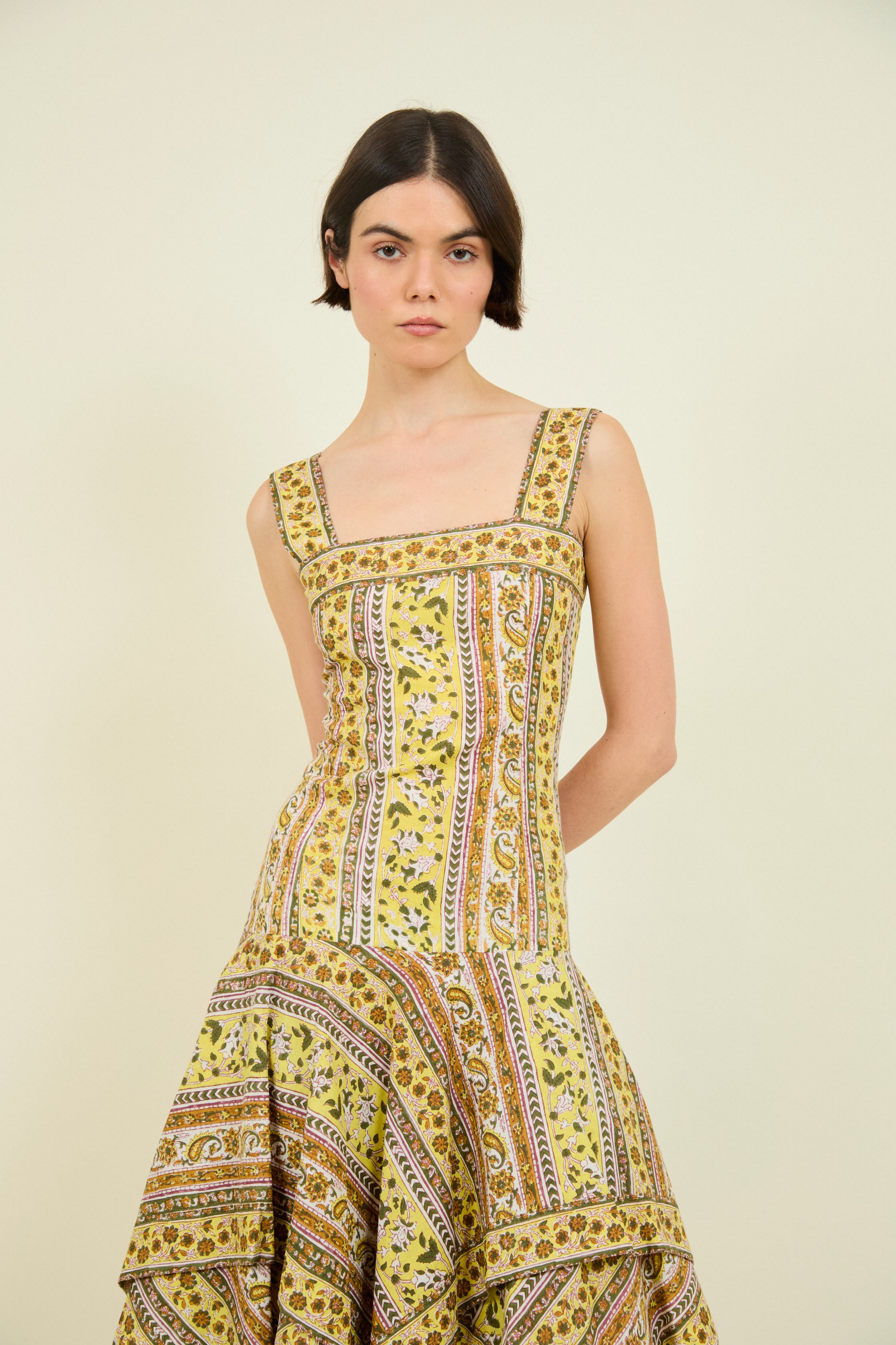 RILEY YELLOW DRESS