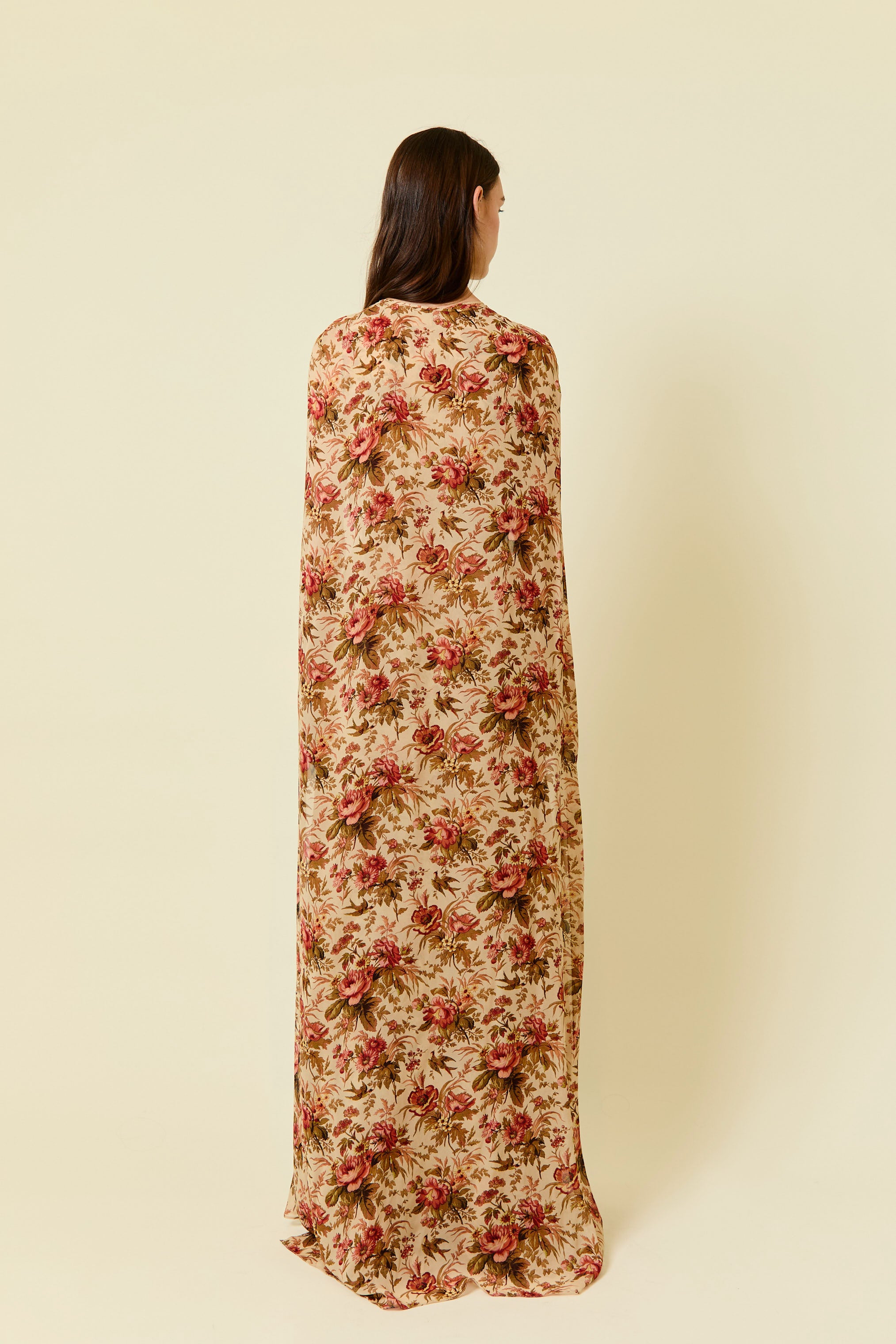 VESTIDO VIVIAN CAPA FLOR NUDE