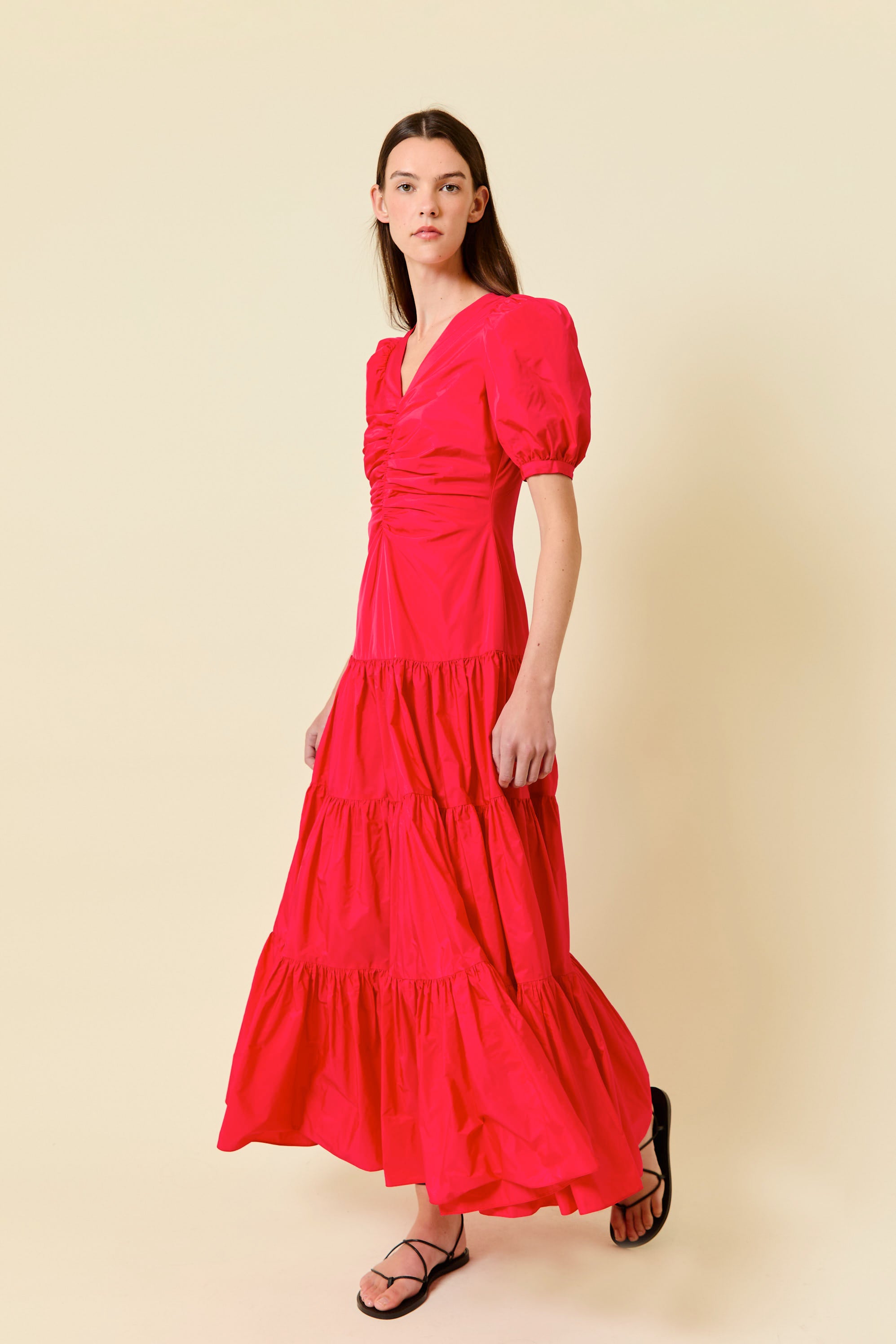 VESTIDO NAIA FUCSIA