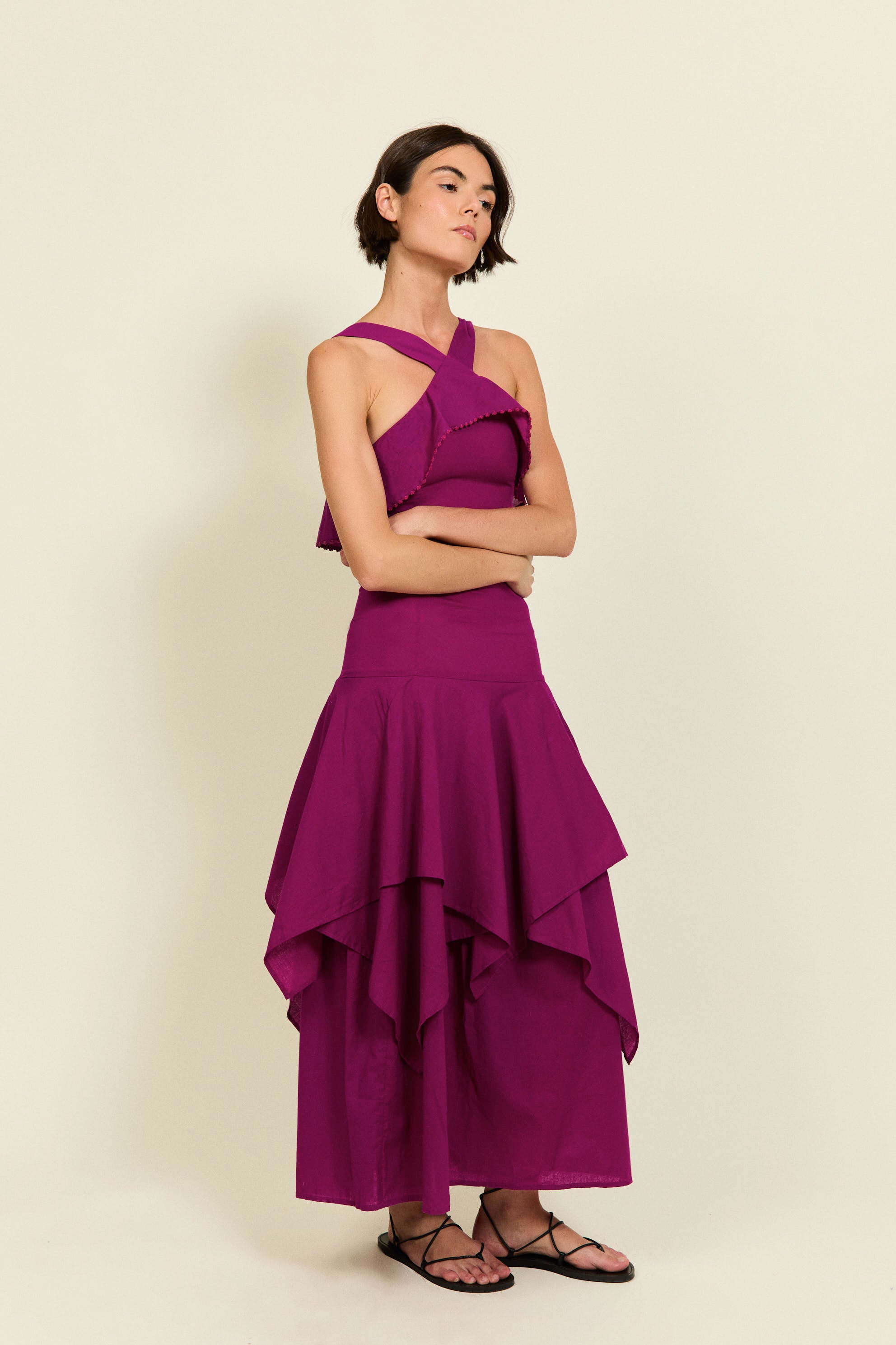 VESTIDO ALINA BUGANVILLA