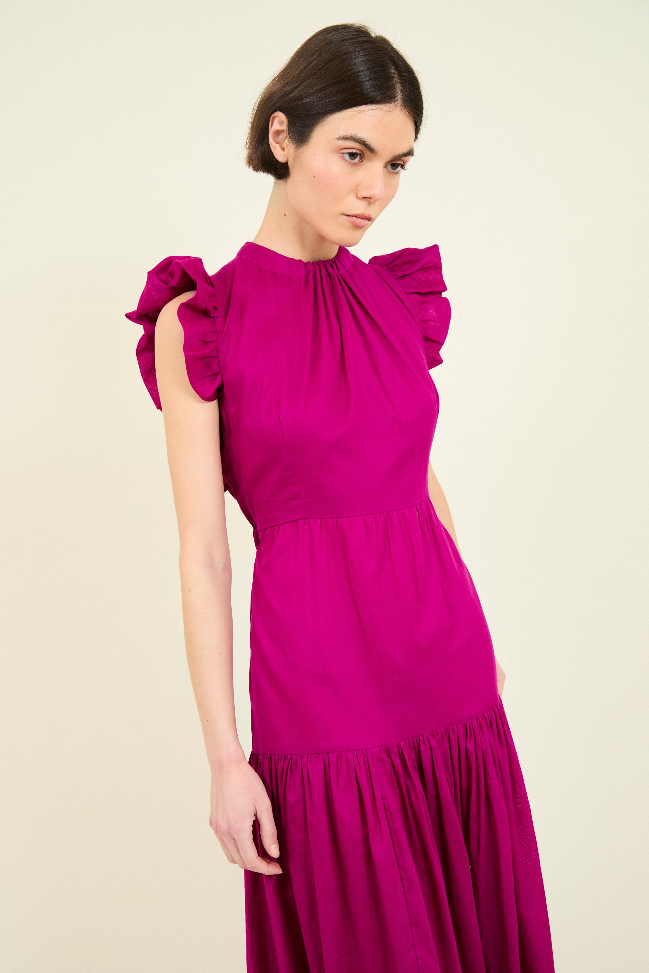 ARIANE BUGANVILLA DRESS