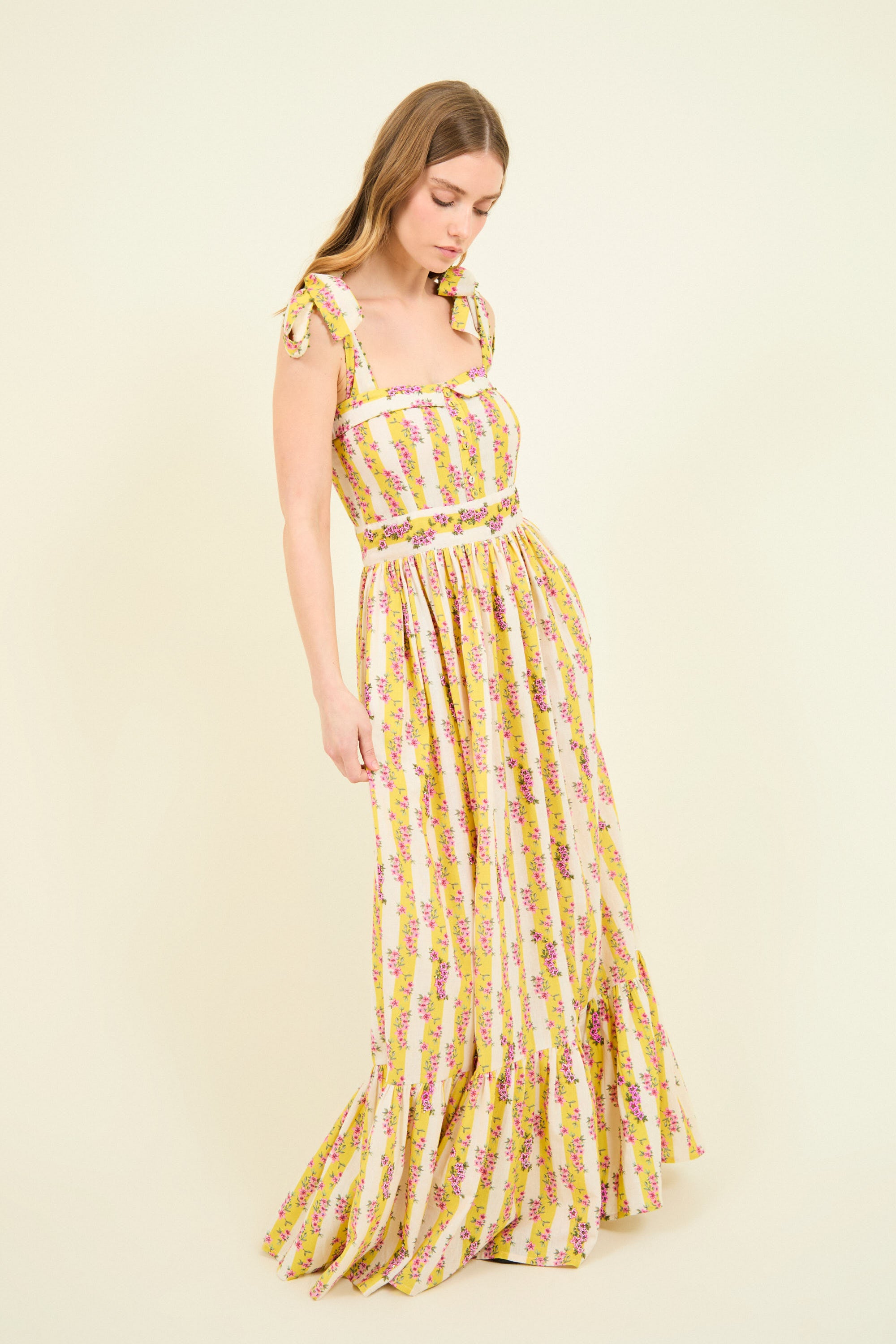 ADALYNN YELLOW DRESS