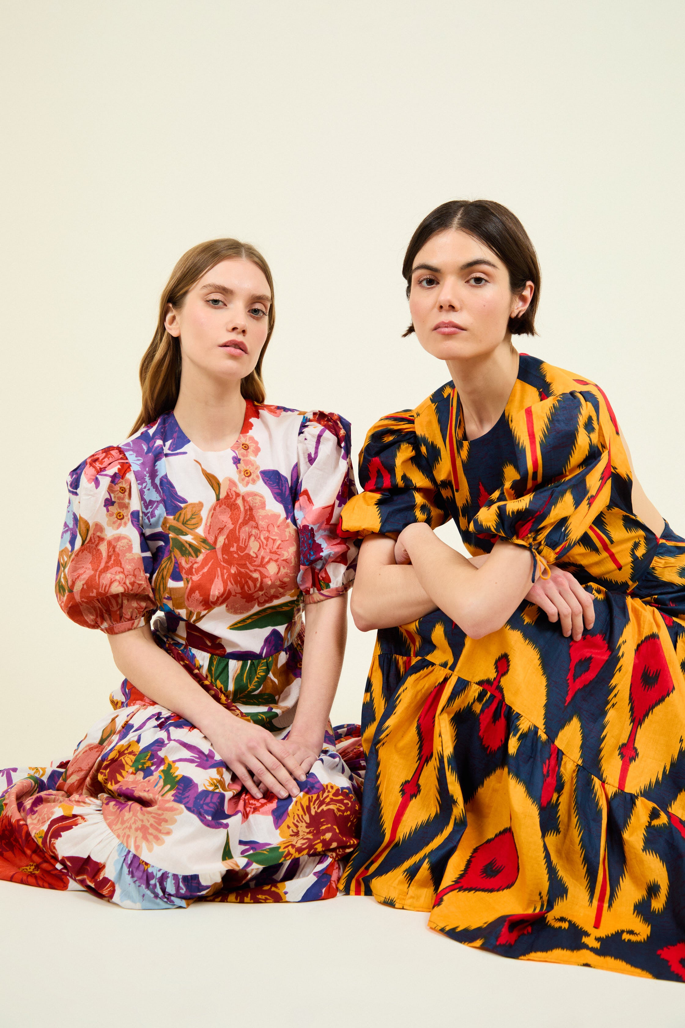 VESTIDO GABRIELLA MAXI FLOR BLANCO