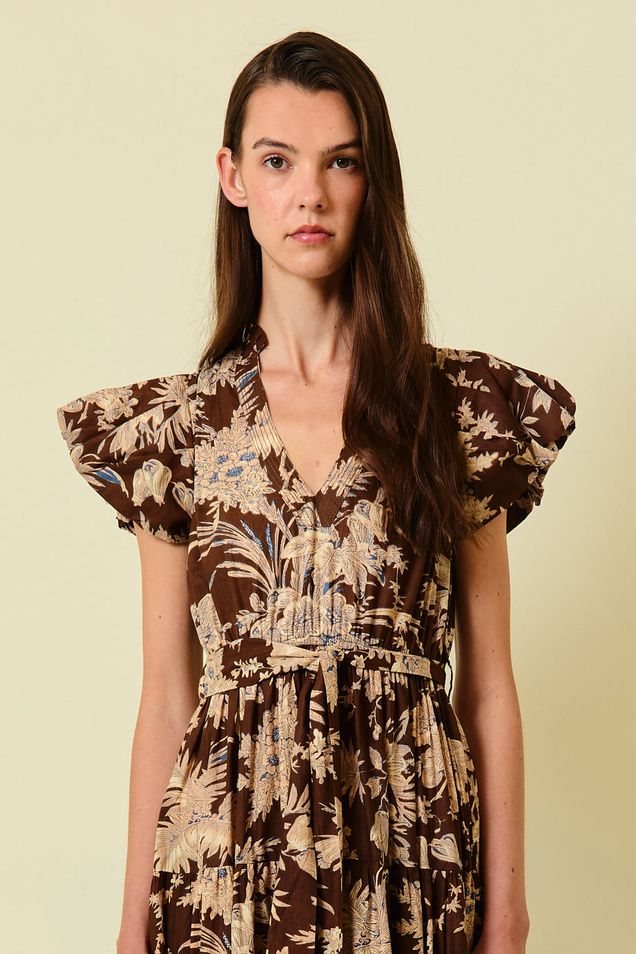 VESTIDO LEA MARRÓN