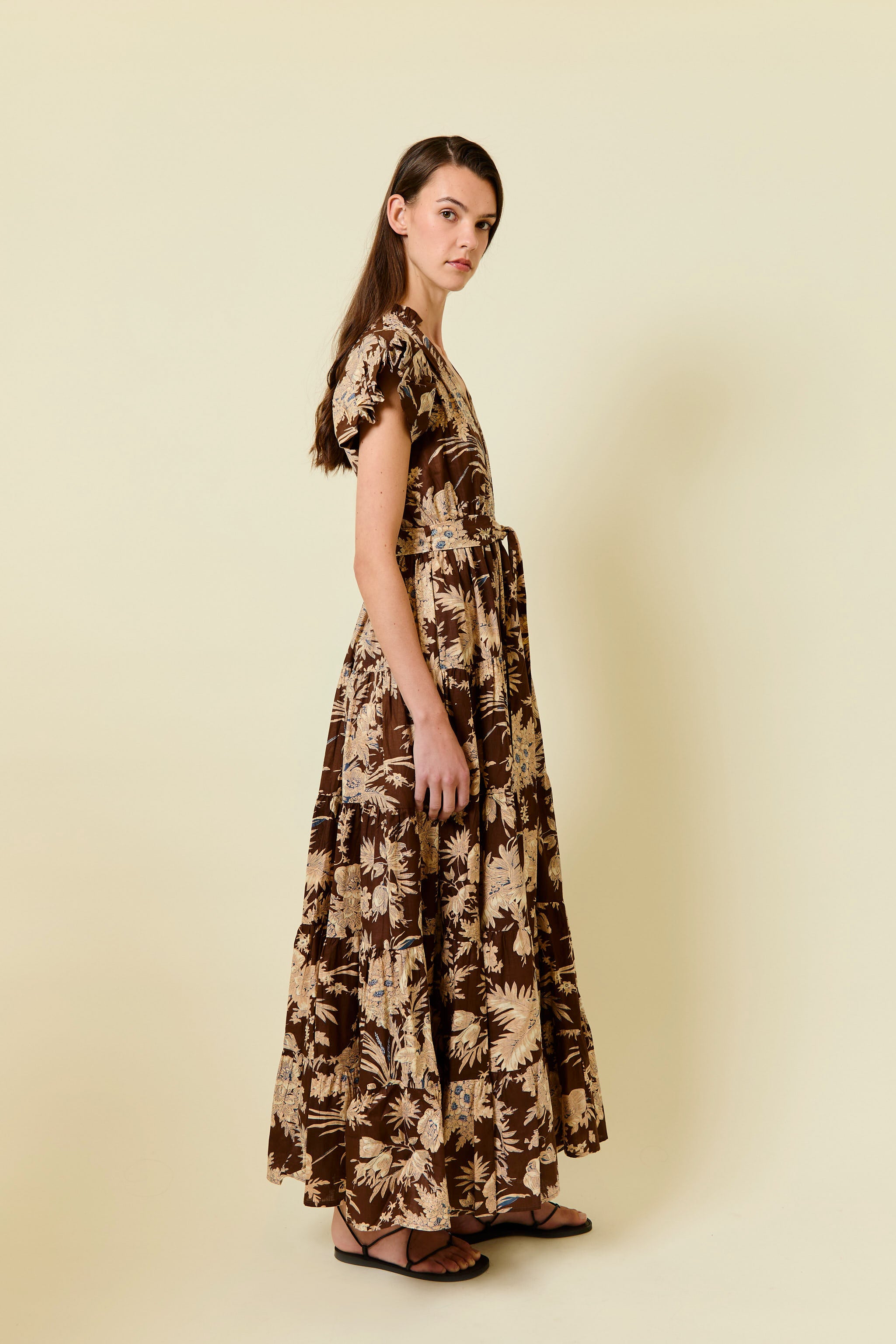 VESTIDO LEA MARRÓN