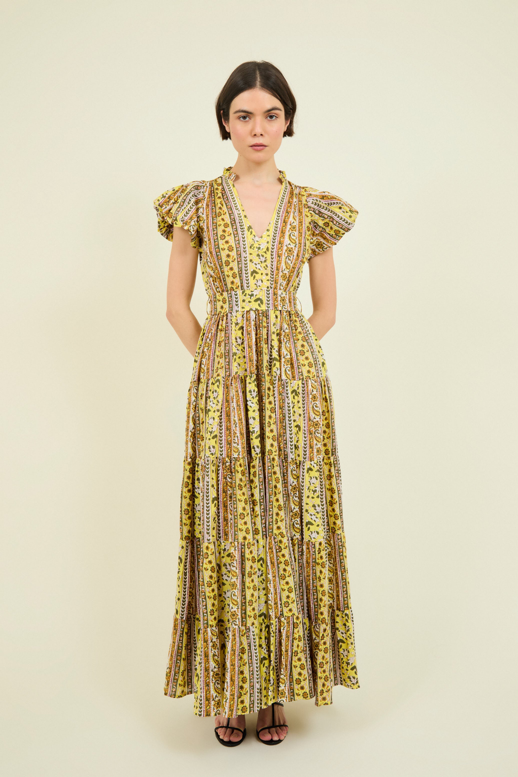 VESTIDO LEA AMARILLO