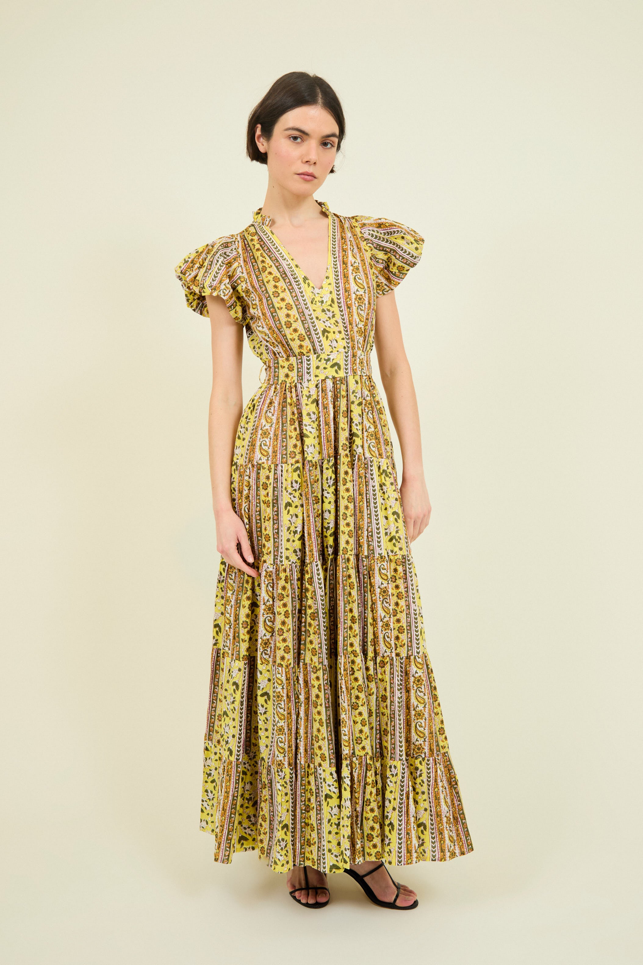 VESTIDO LEA AMARILLO