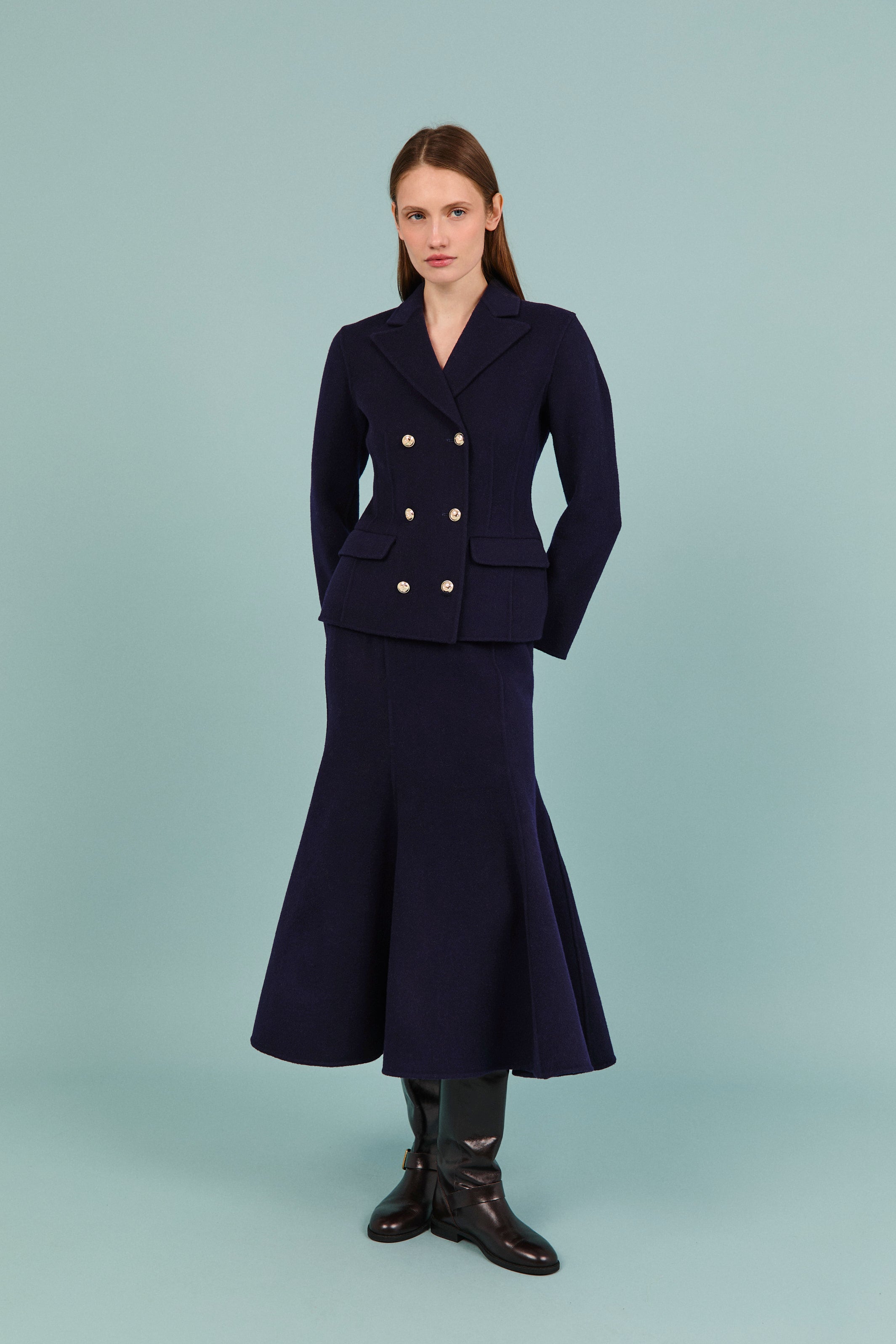 BLAZER ALEXIA AZUL MARINO