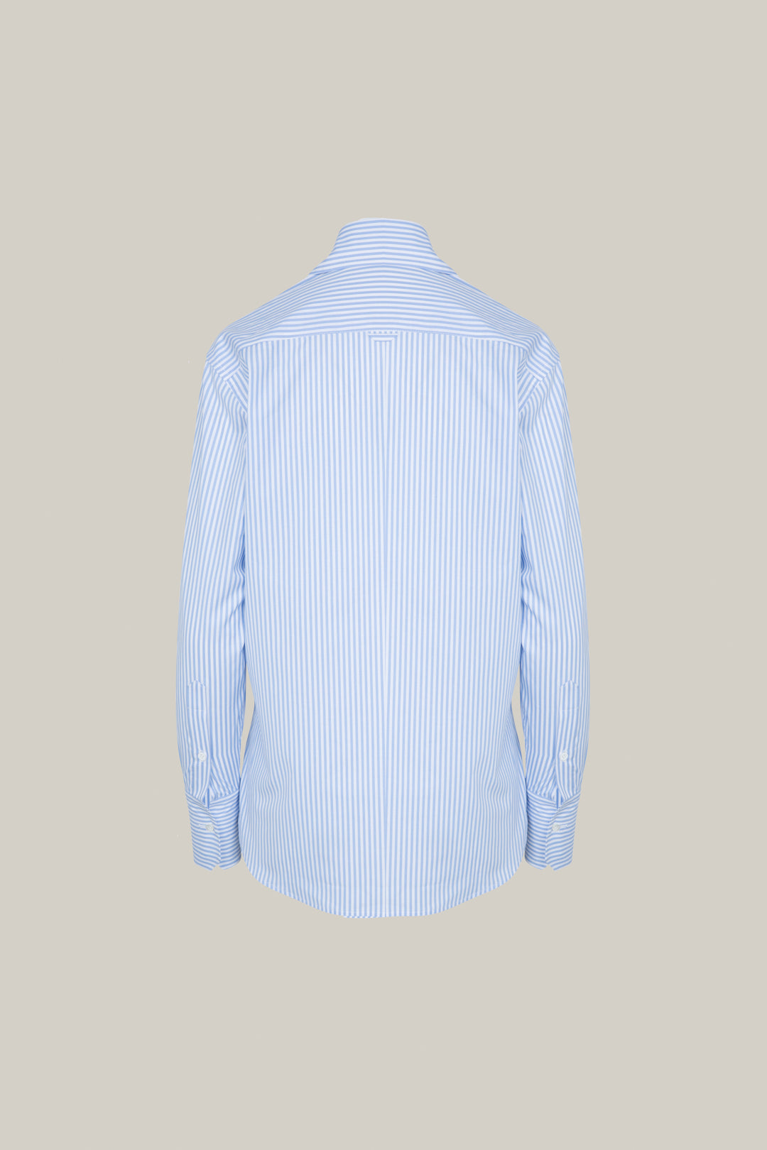 CAMISA RAYAS CELESTE
