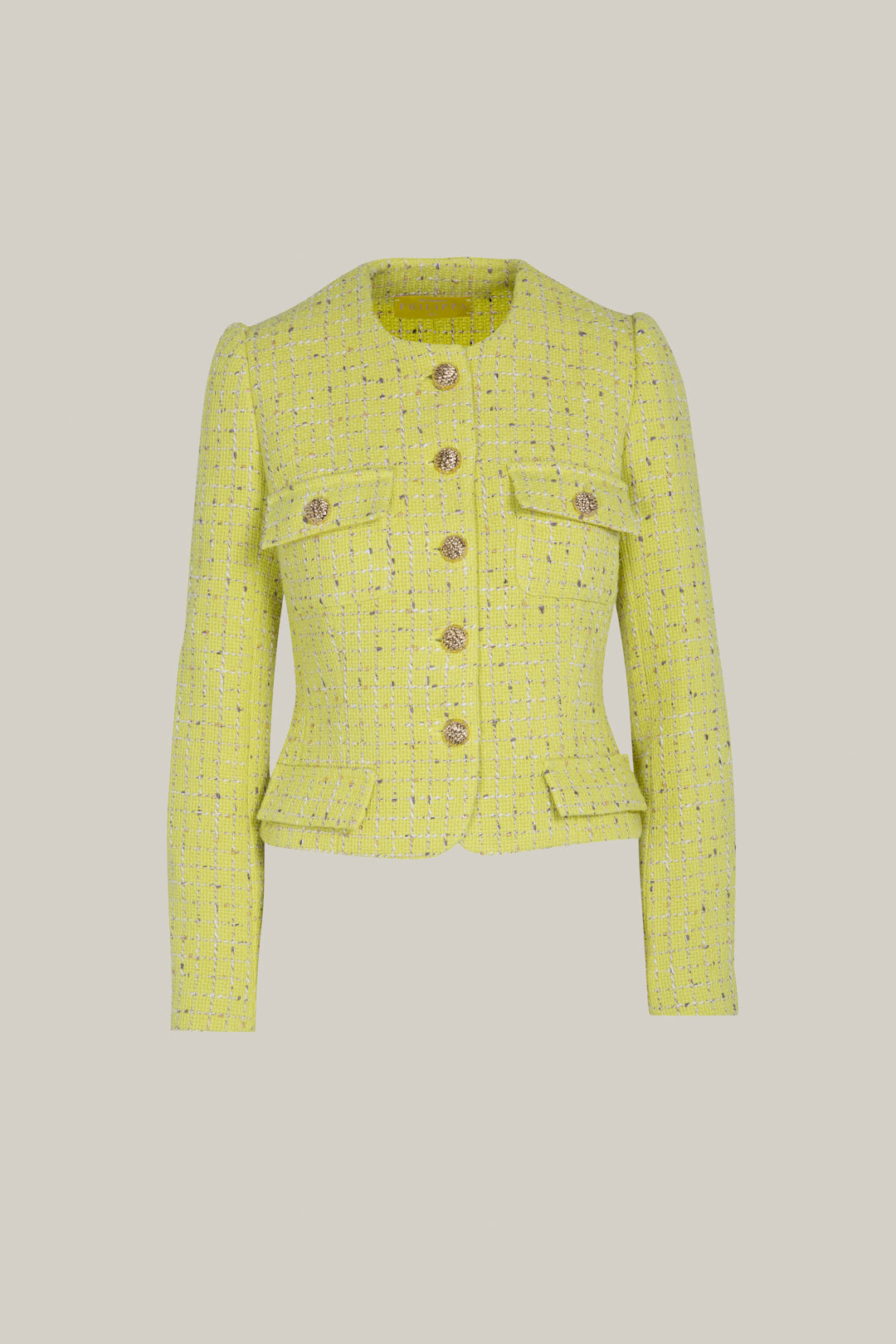 CHAQUETA CORTA AMARILLA