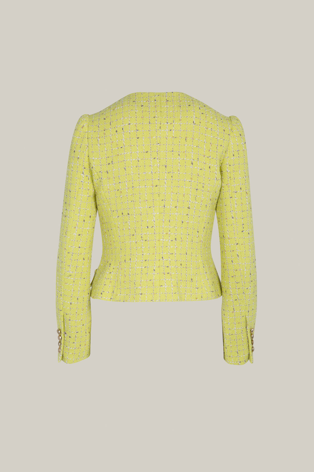 CHAQUETA CORTA AMARILLA