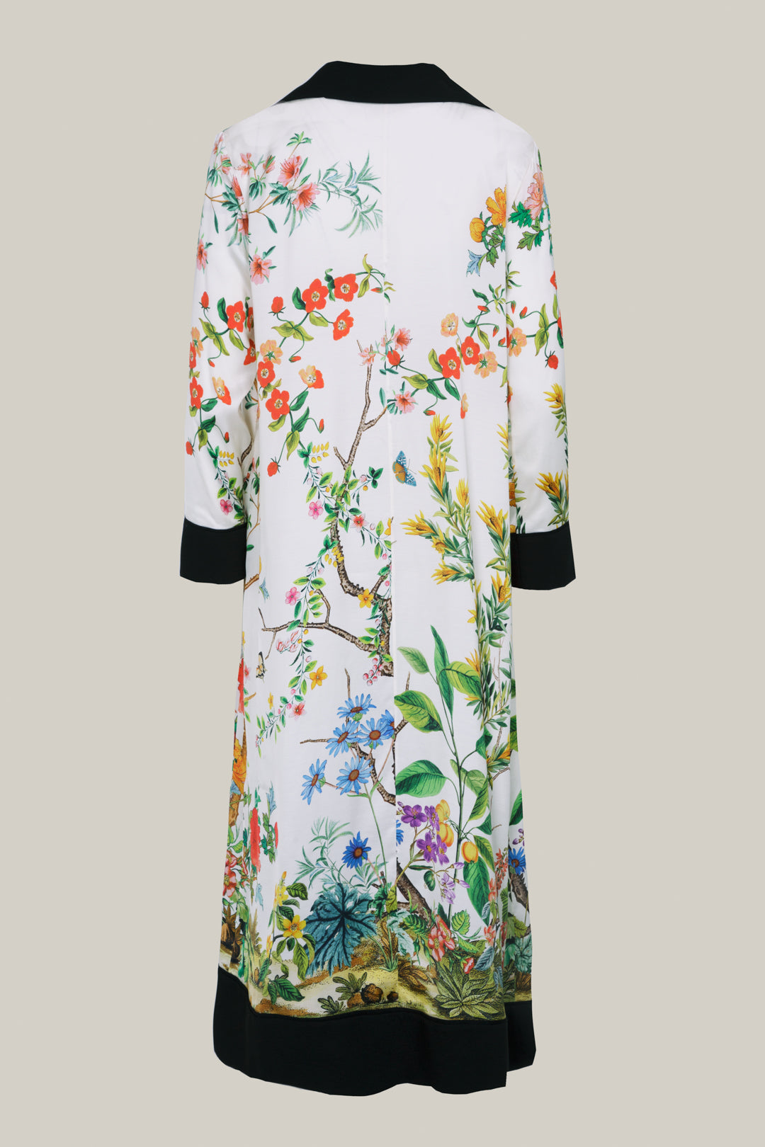 VESTIDO KAFTÁN PÁJAROS