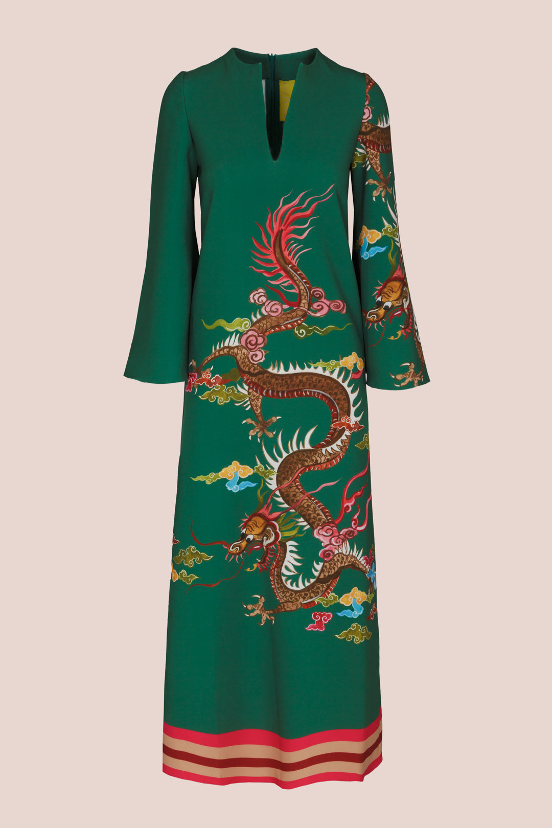 TÚNICA VERDE DRAGONES