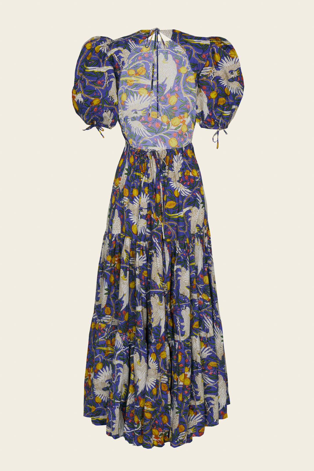 VESTIDO GABRIELLA AZUL LOROS