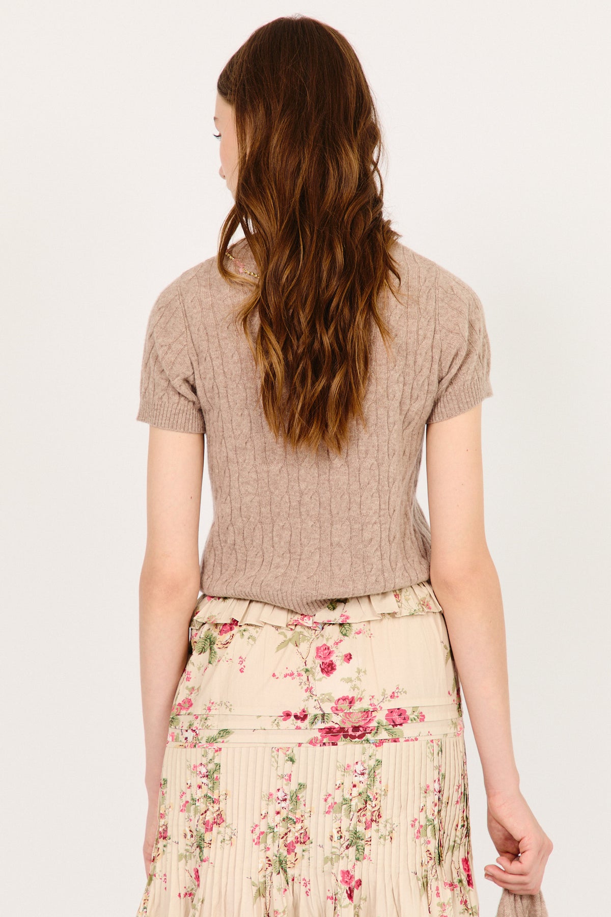 KNIT SWEATER CAILIN CAMEL
