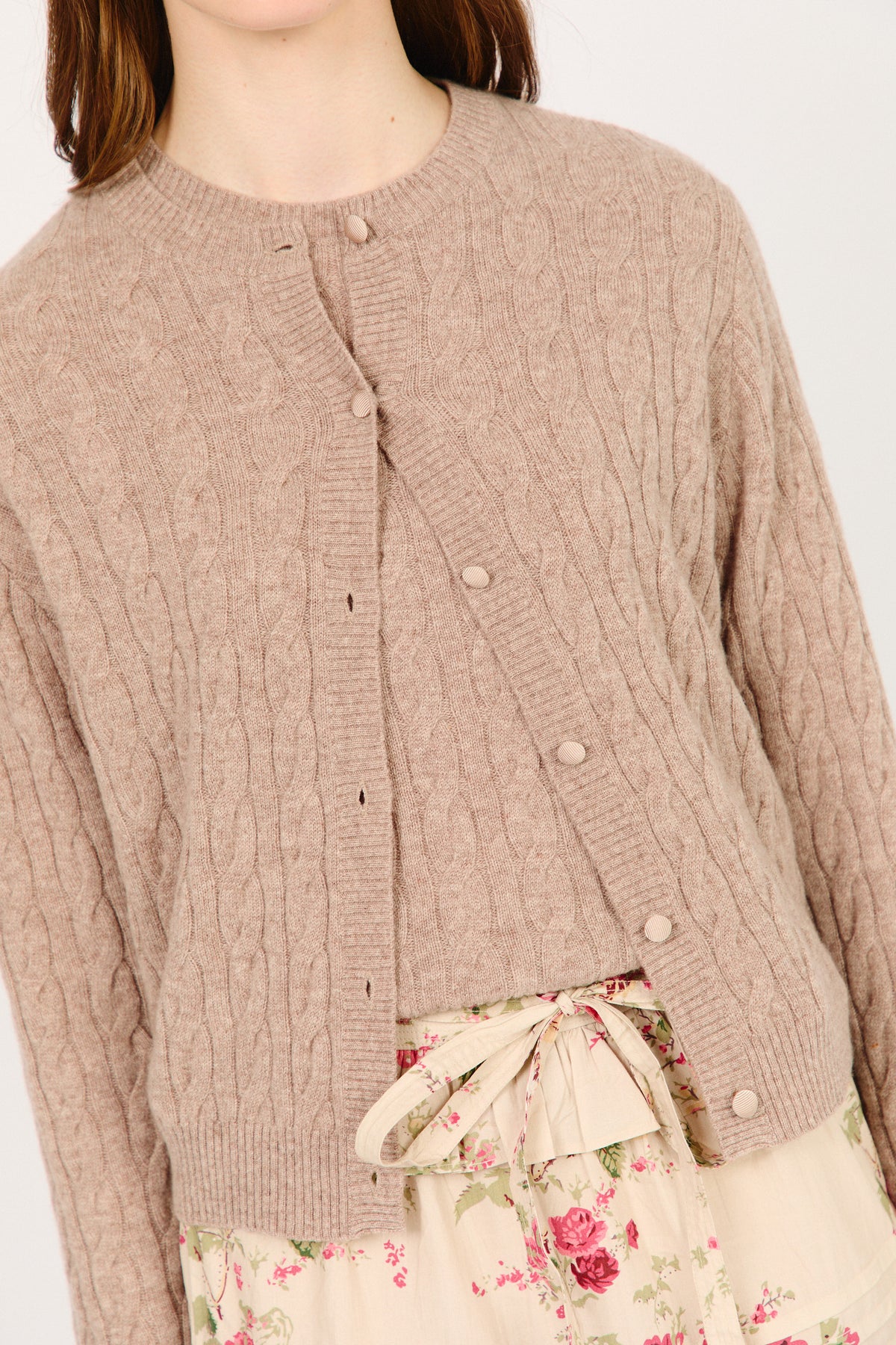 CHAQUETA PUNTO CAMEL CAILIN