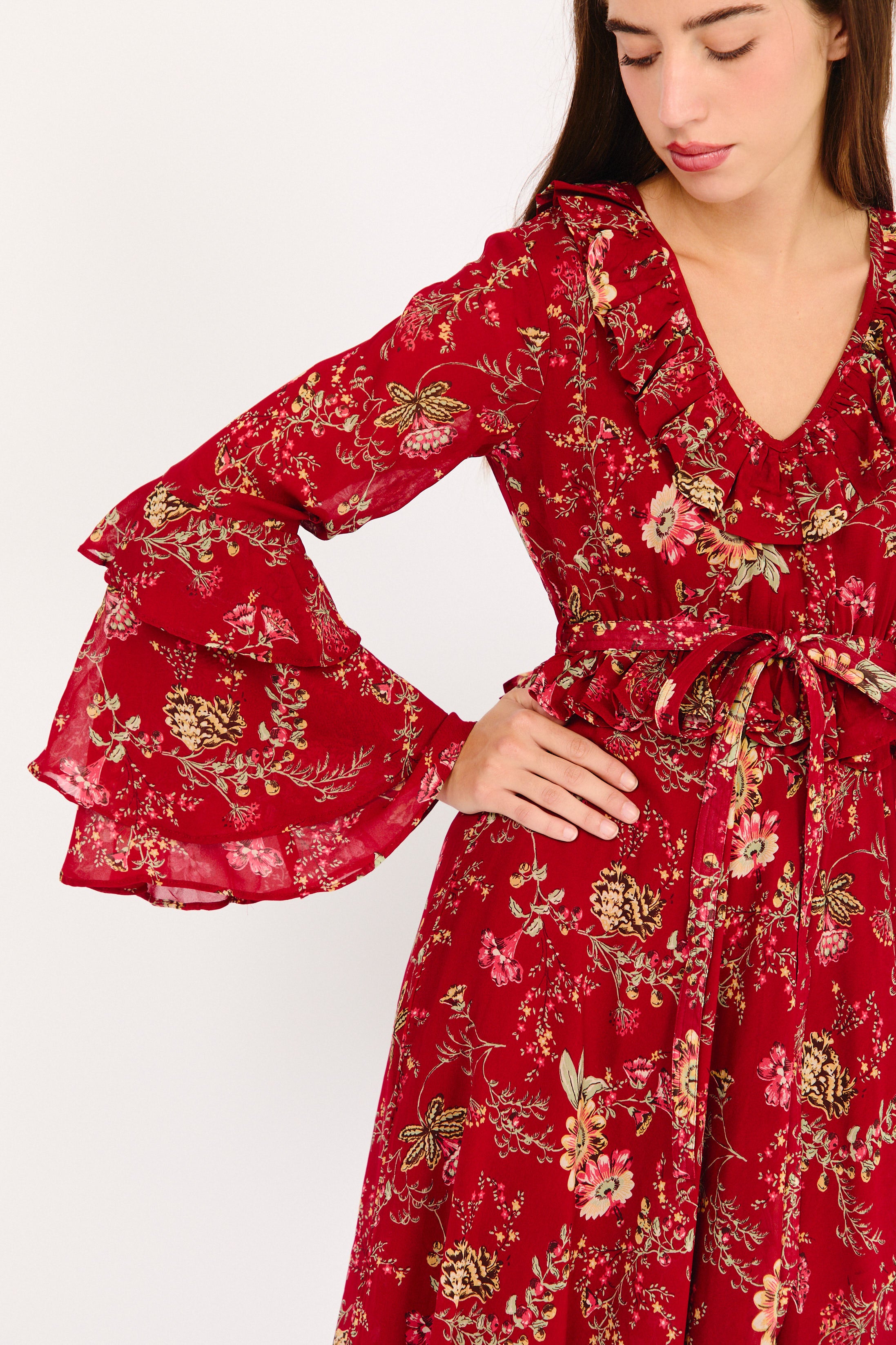 VESTIDO JOSSIE ROJO