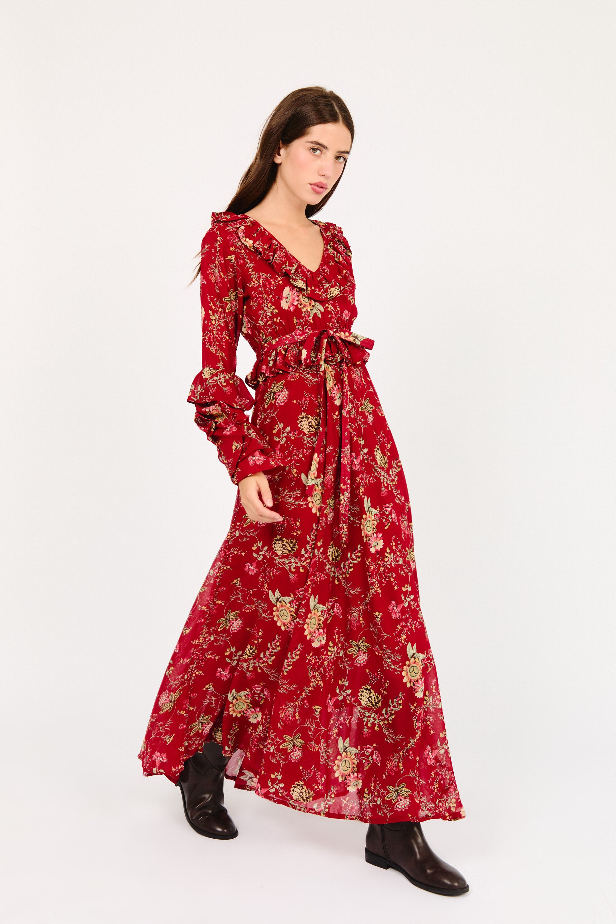 VESTIDO JOSSIE ROJO