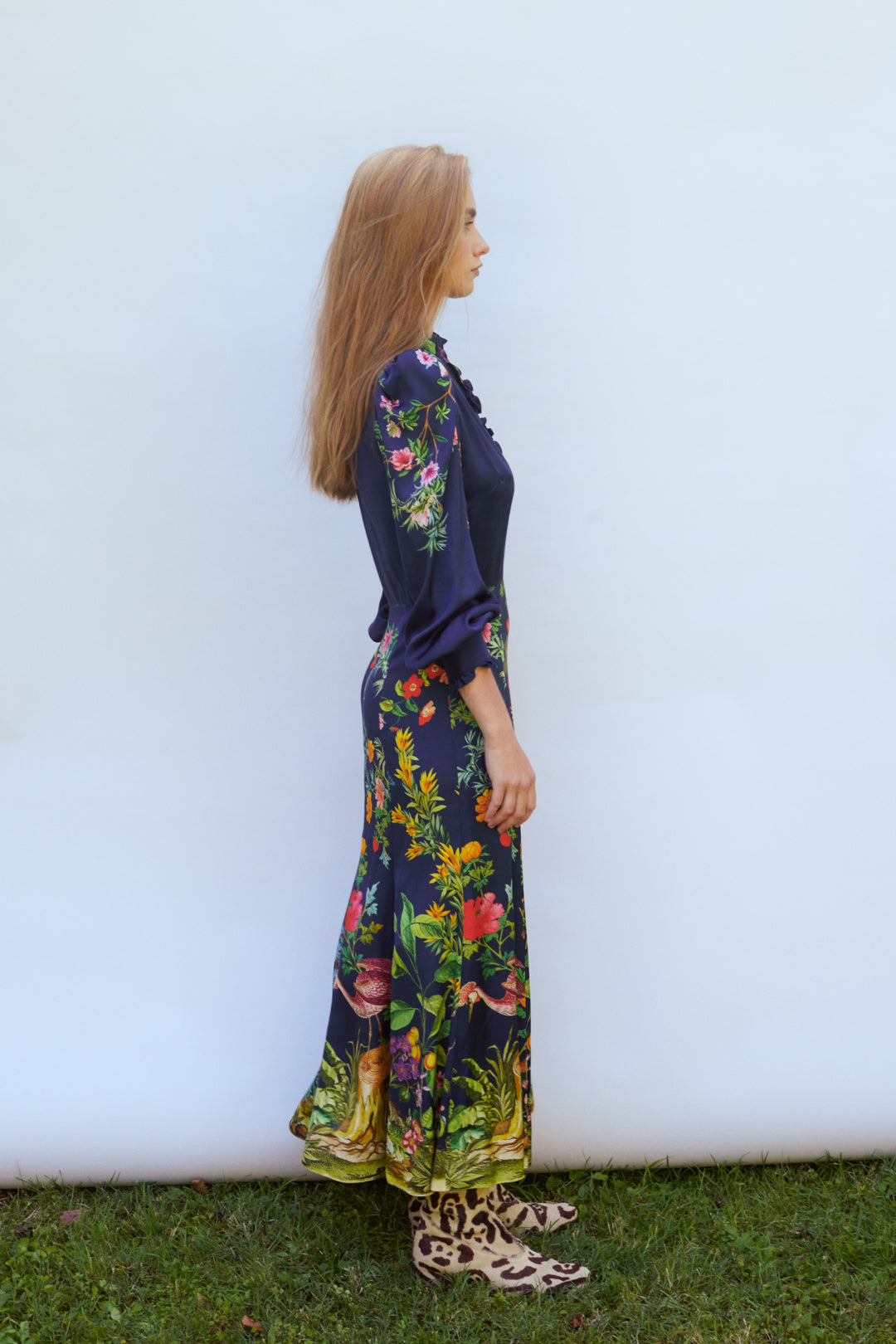 CAMISERO SATÉN JARDIN