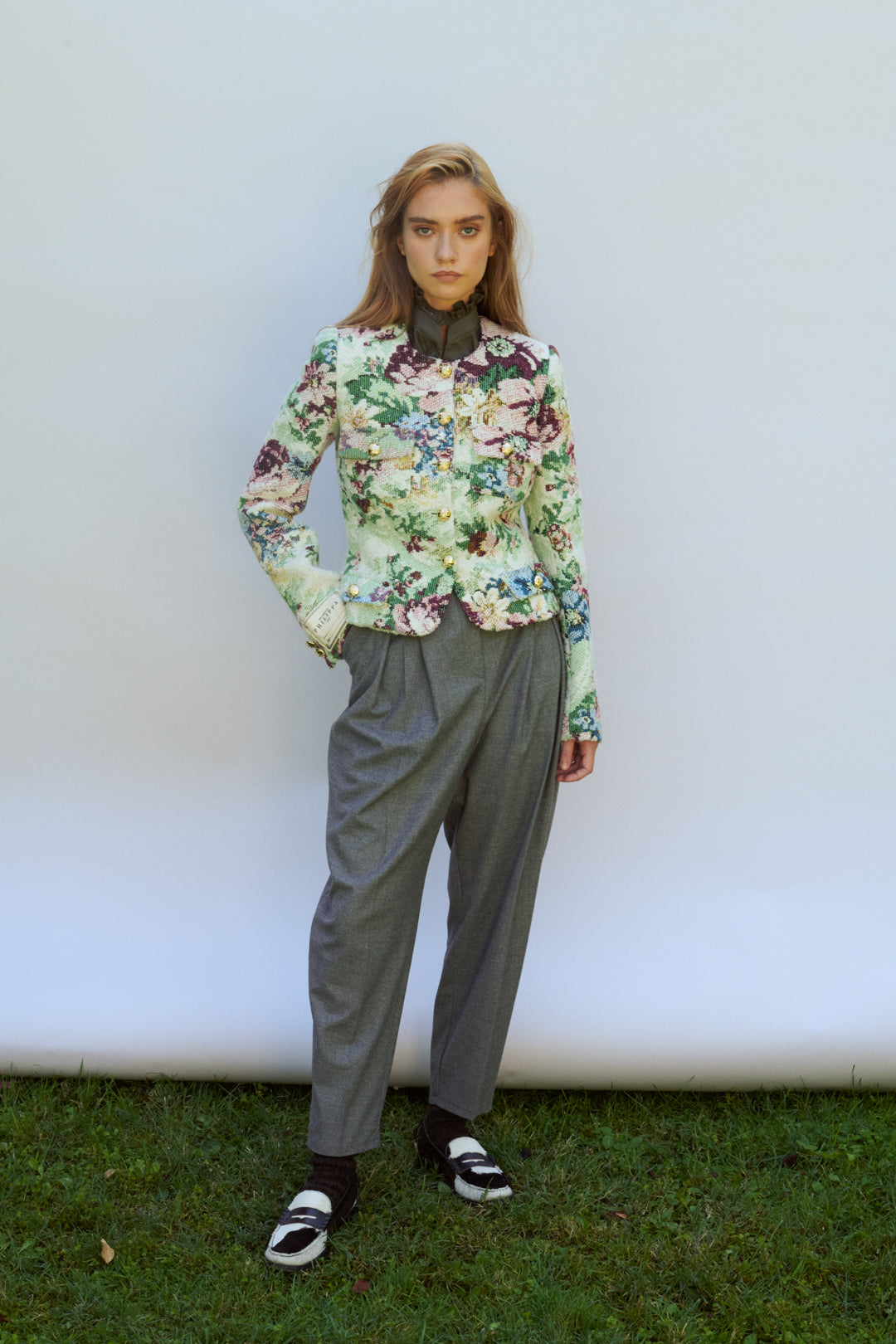 CHAQUETA TWEED CRETONA