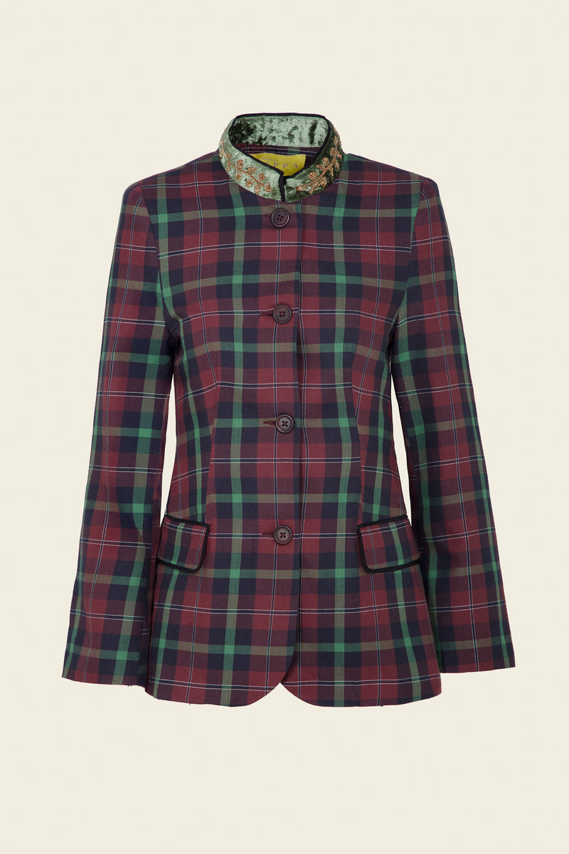 CHAQUETA MARLEN CUADROS