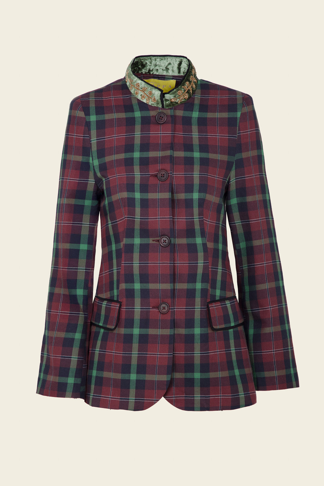 CHAQUETA MARLEN CUADROS