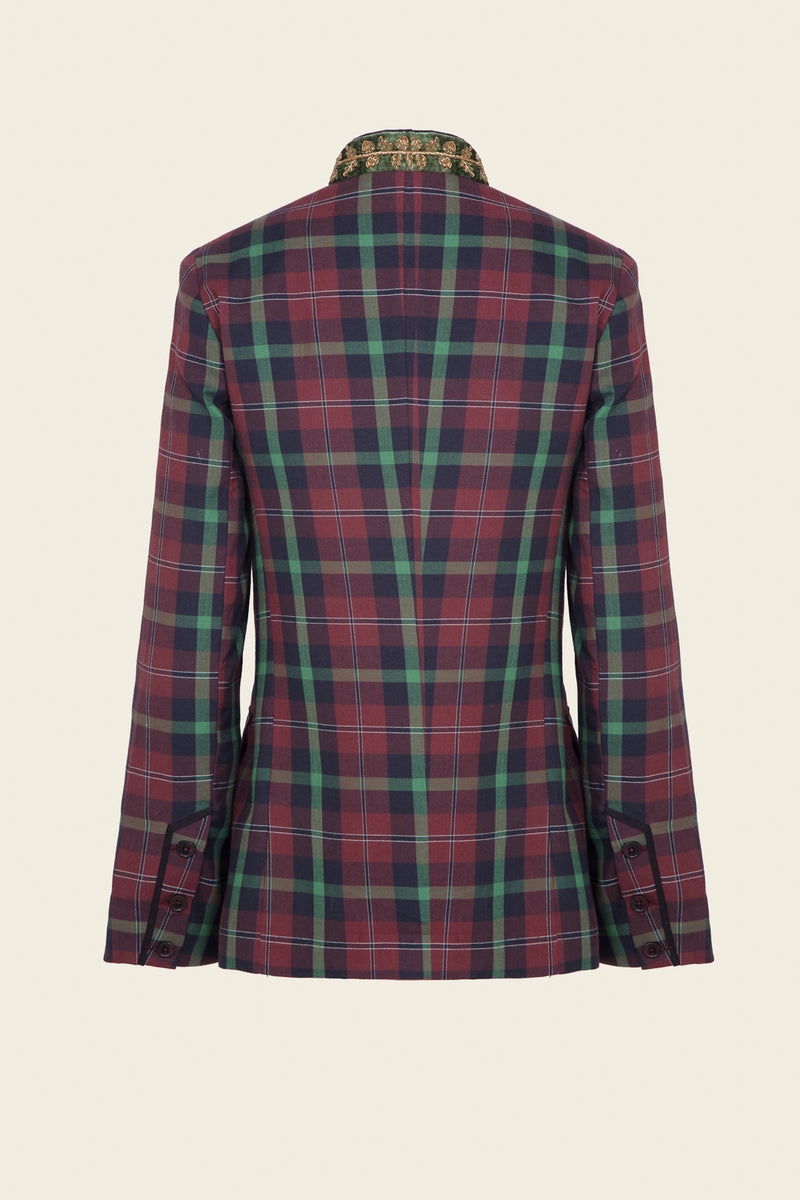 CHAQUETA MARLEN CUADROS