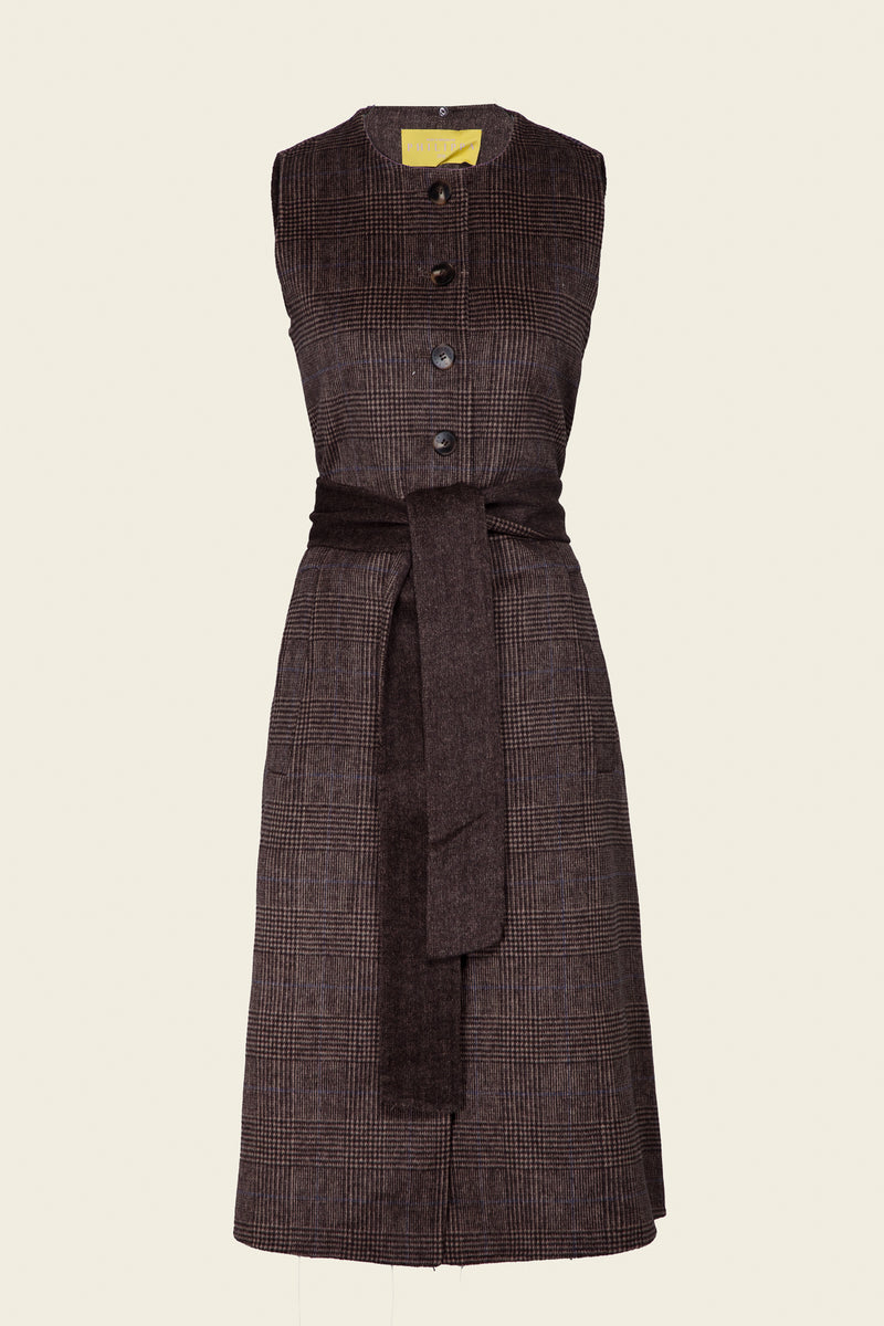 ELIA COAT TARTAN
