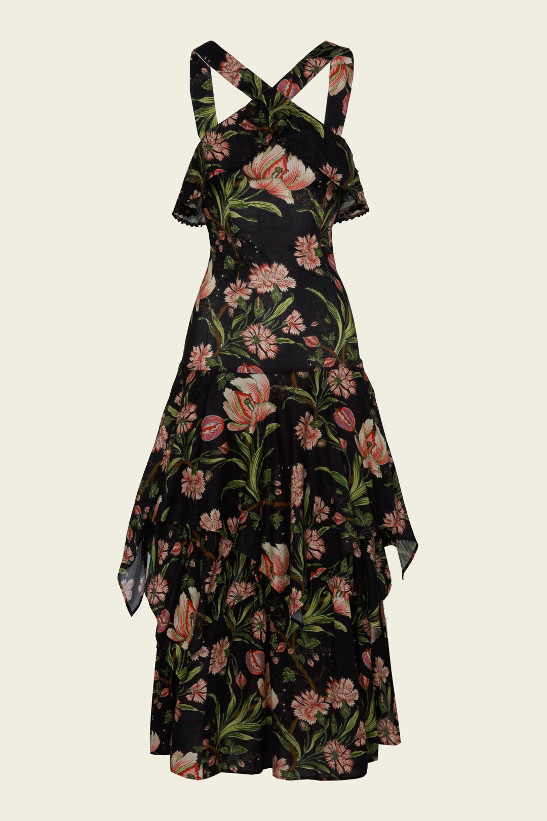 VESTIDO ALINA PLANTAS