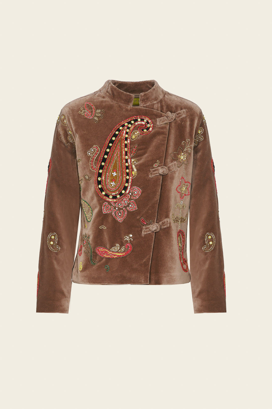CHAQUETA ANGELA MARRON