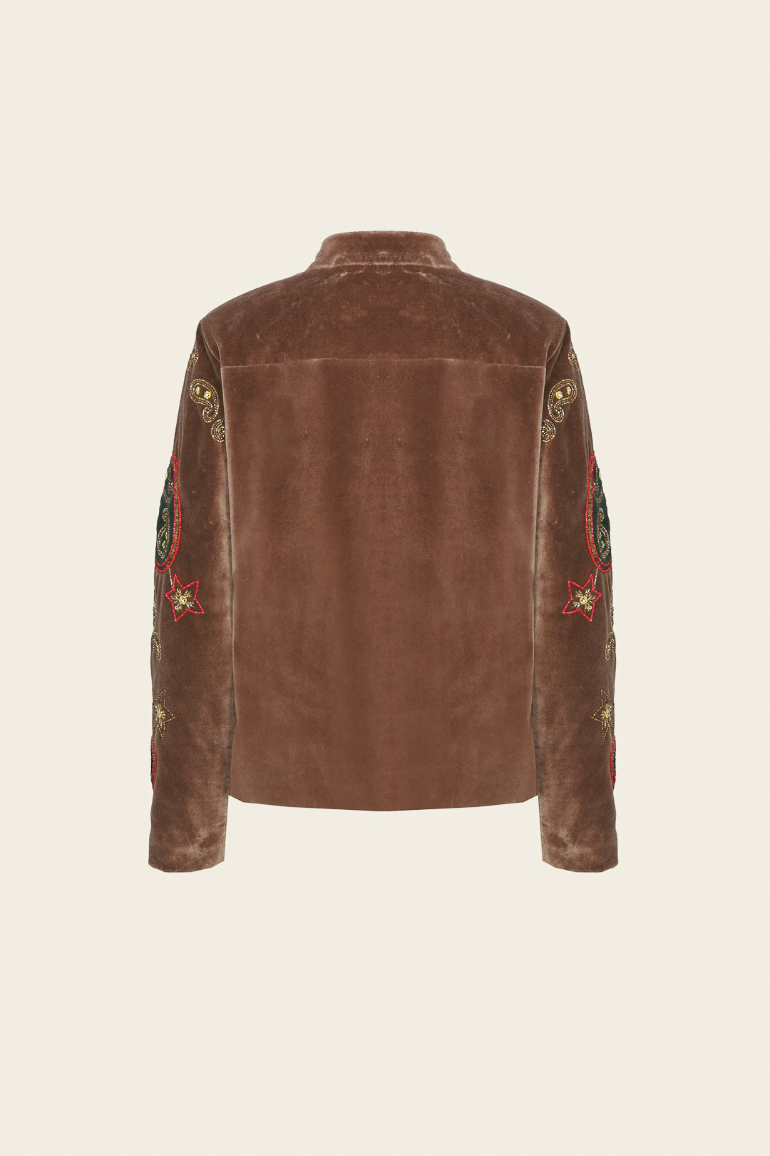 CHAQUETA ANGELA MARRON
