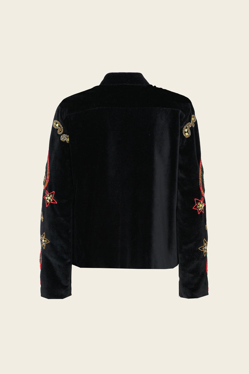 CHAQUETA ANGELA NEGRA