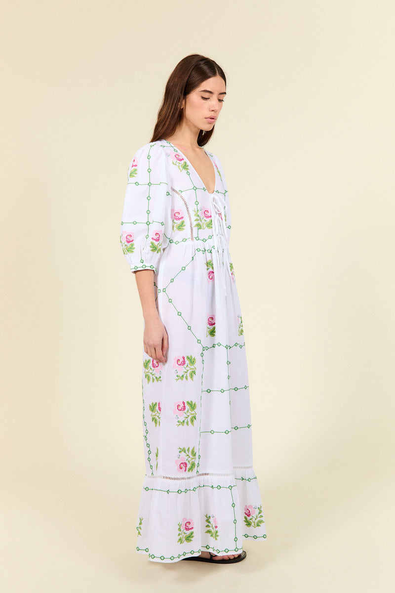 VESTIDO ELVIRA BLANCO