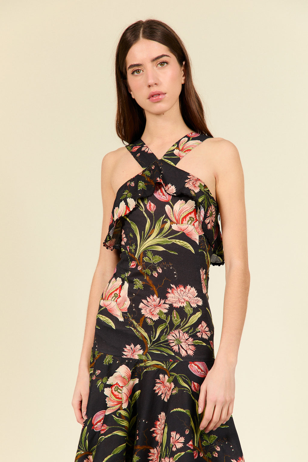 VESTIDO ALINA PLANTAS