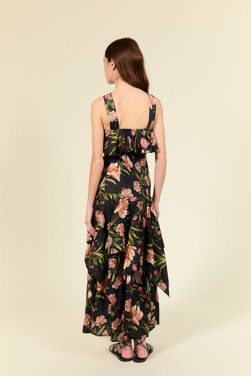 VESTIDO ALINA PLANTAS