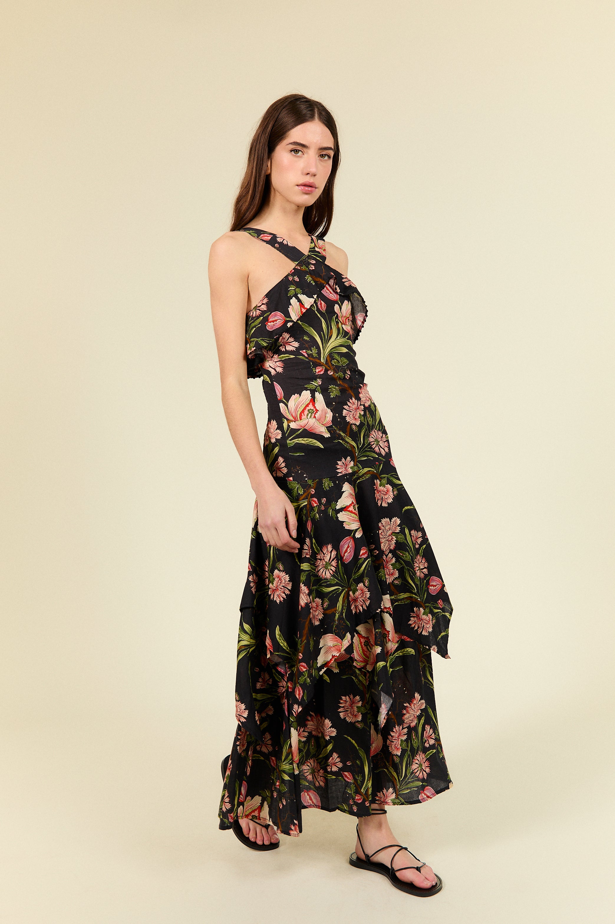 VESTIDO ALINA PLANTAS