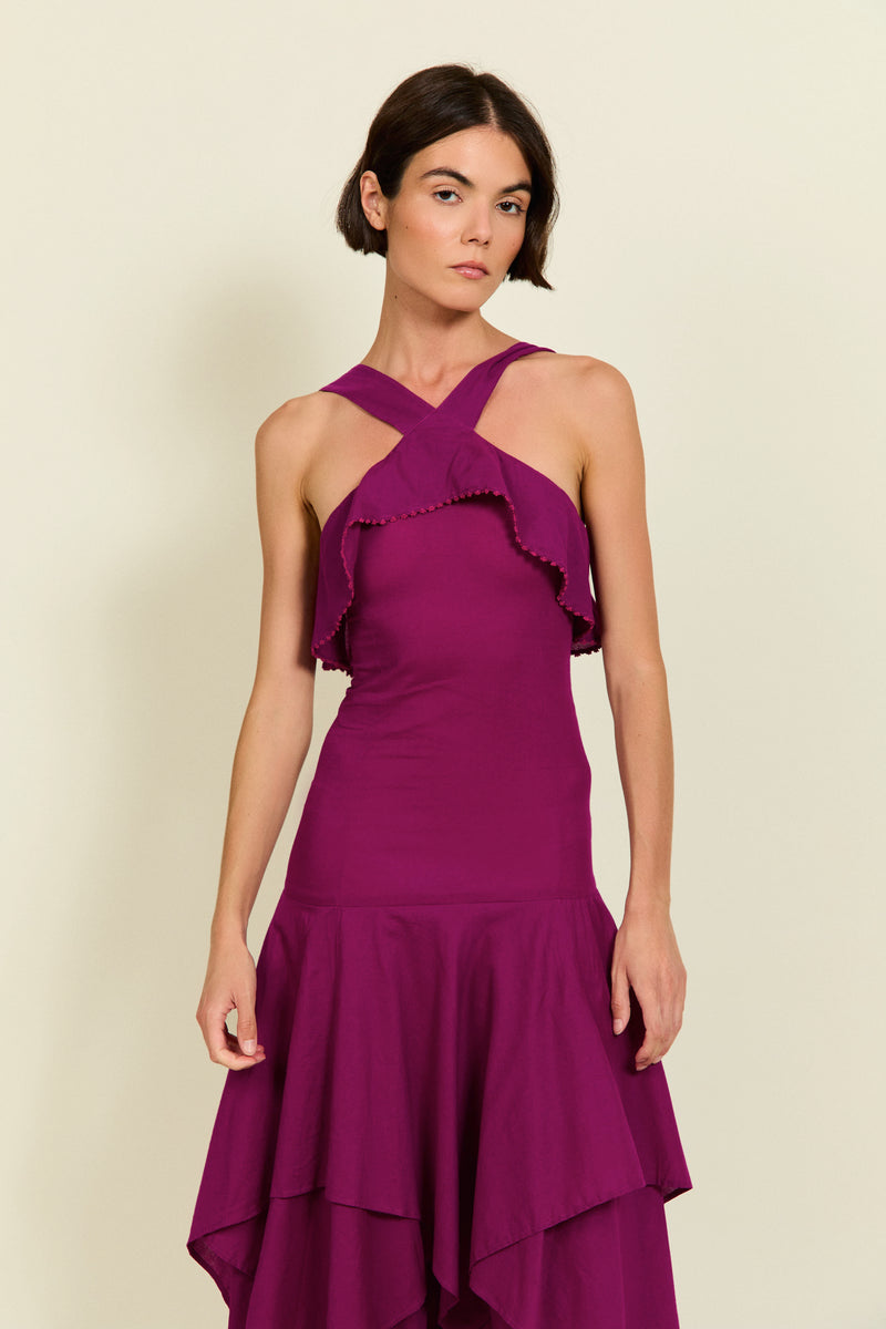 VESTIDO ALINA BUGANVILLA