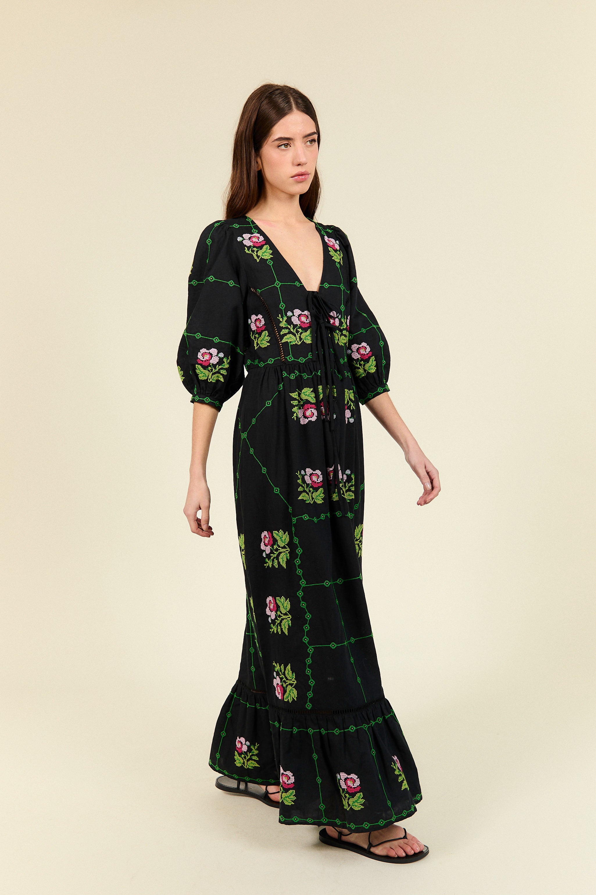 VESTIDO ELVIRA NEGRO