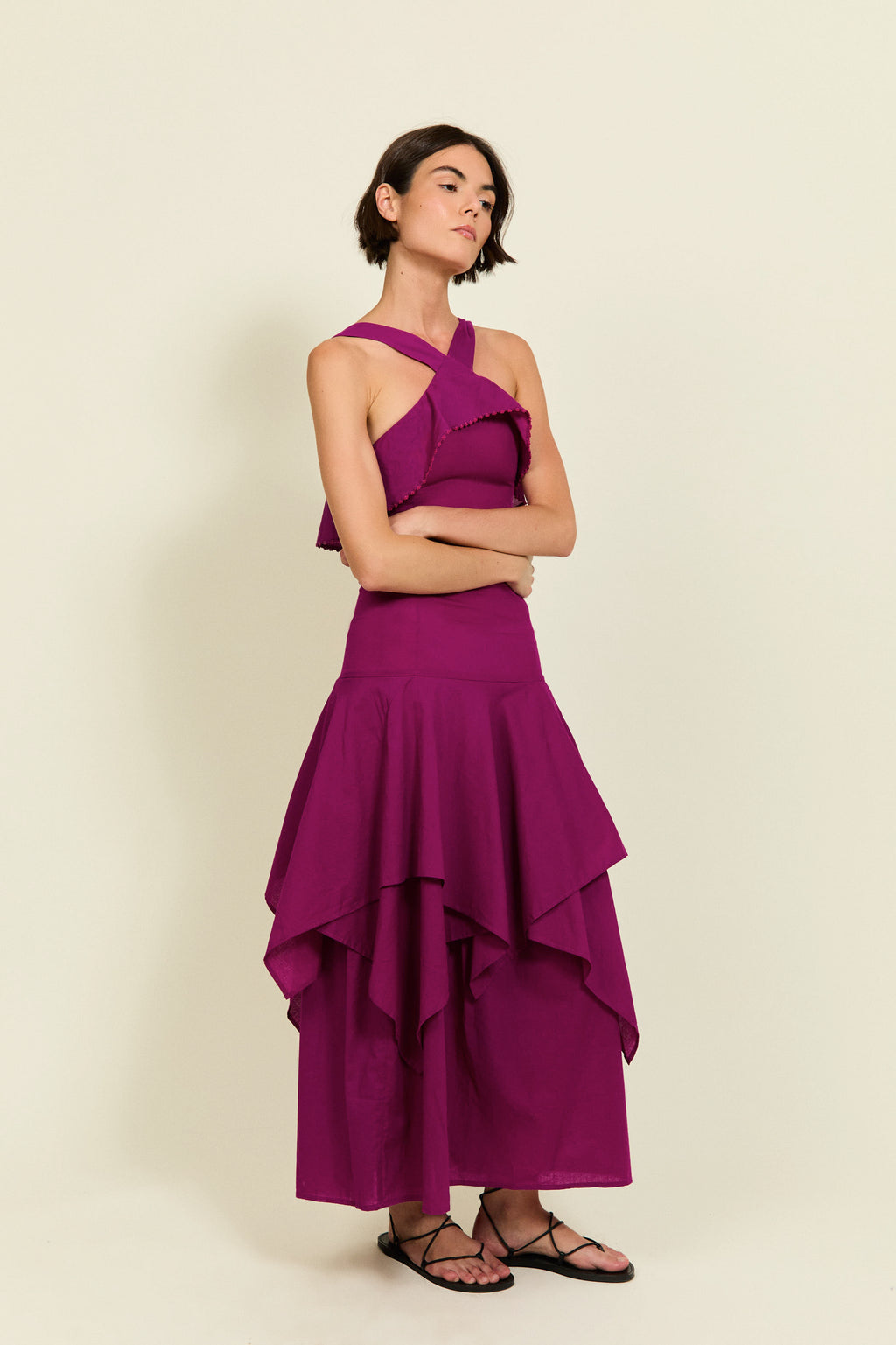 VESTIDO ALINA BUGANVILLA