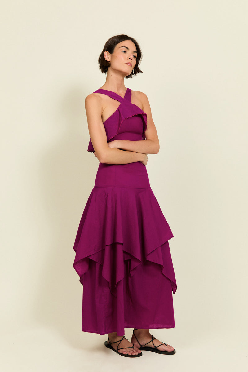 VESTIDO ALINA BUGANVILLA